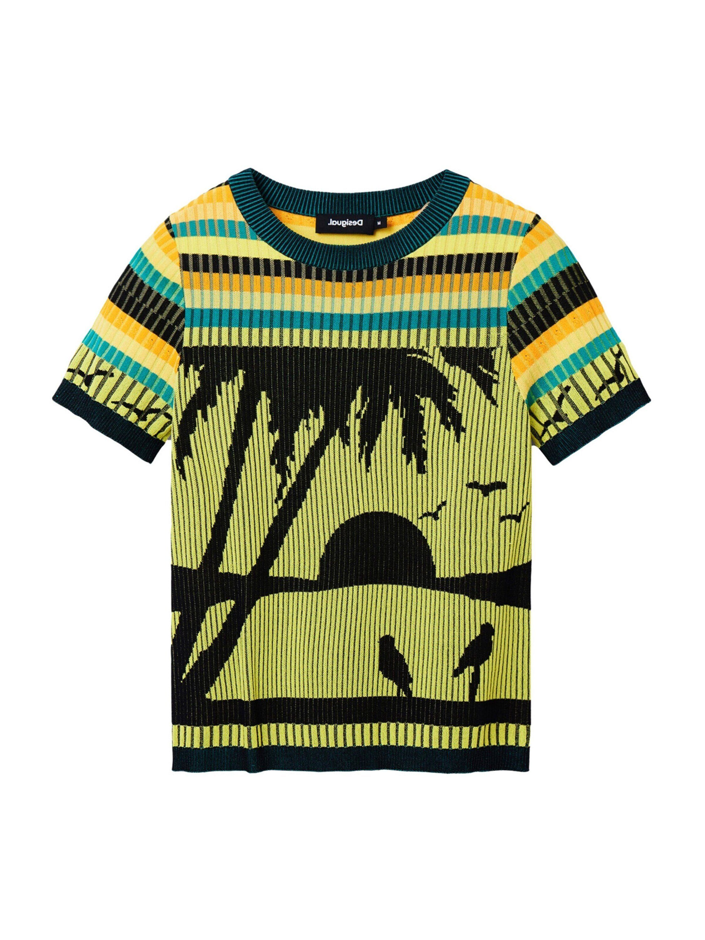 Desigual T-Shirt CAGLIARI (1-tlg) Plain/ohne Details