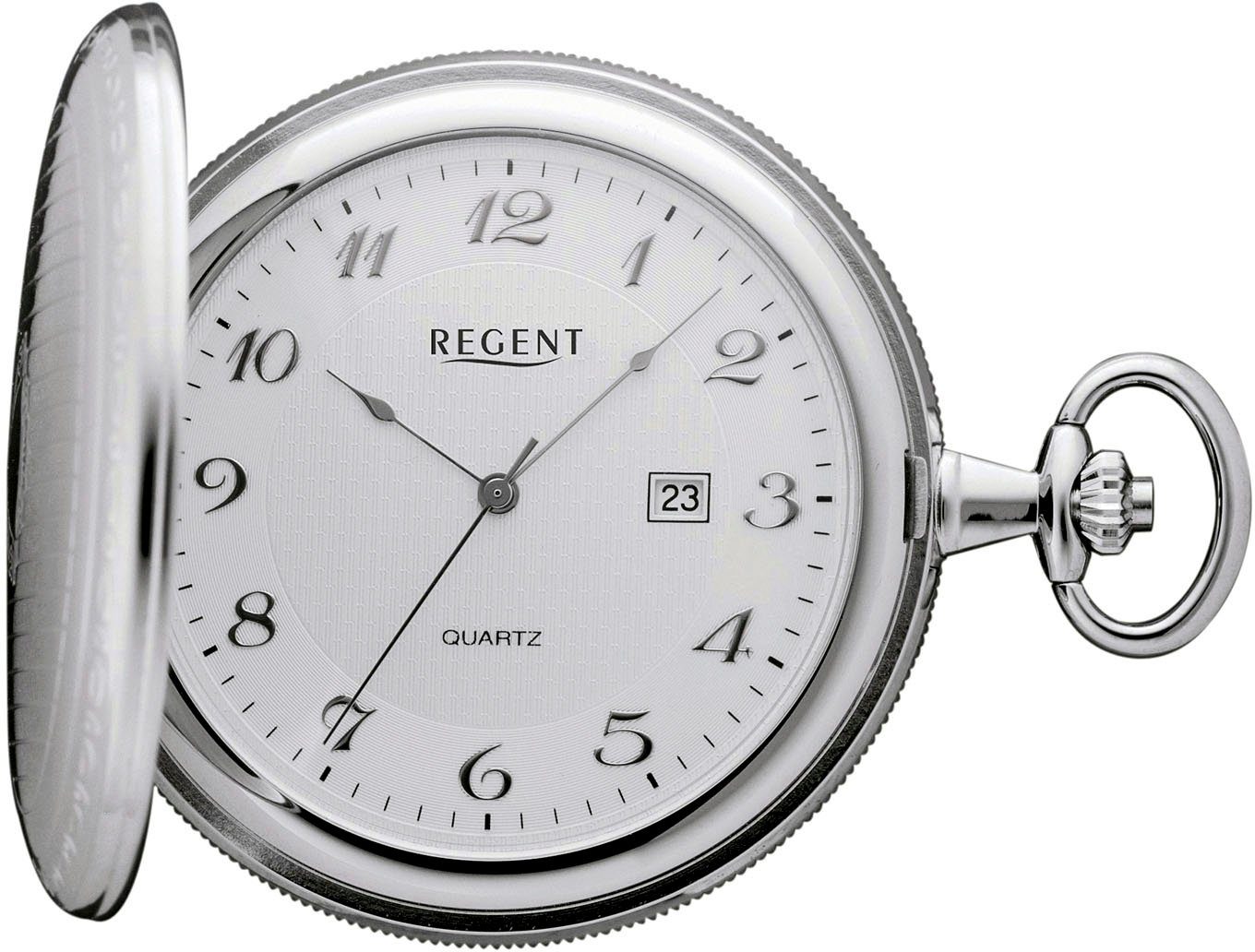 Regent Taschenuhr P751, (Set, 2-tlg., mit Kette)