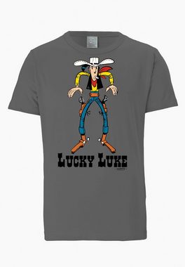 LOGOSHIRT T-Shirt Lucky Luke mit angesagtem Retro-Print