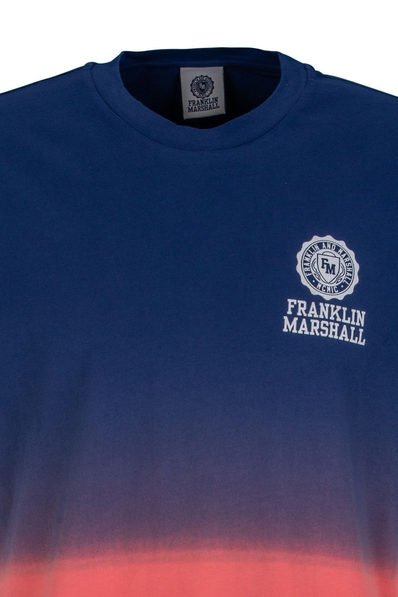 Franklin & Farbverkauf Marshall T-Shirt Baumwolle mit T-Shirt aus reiner