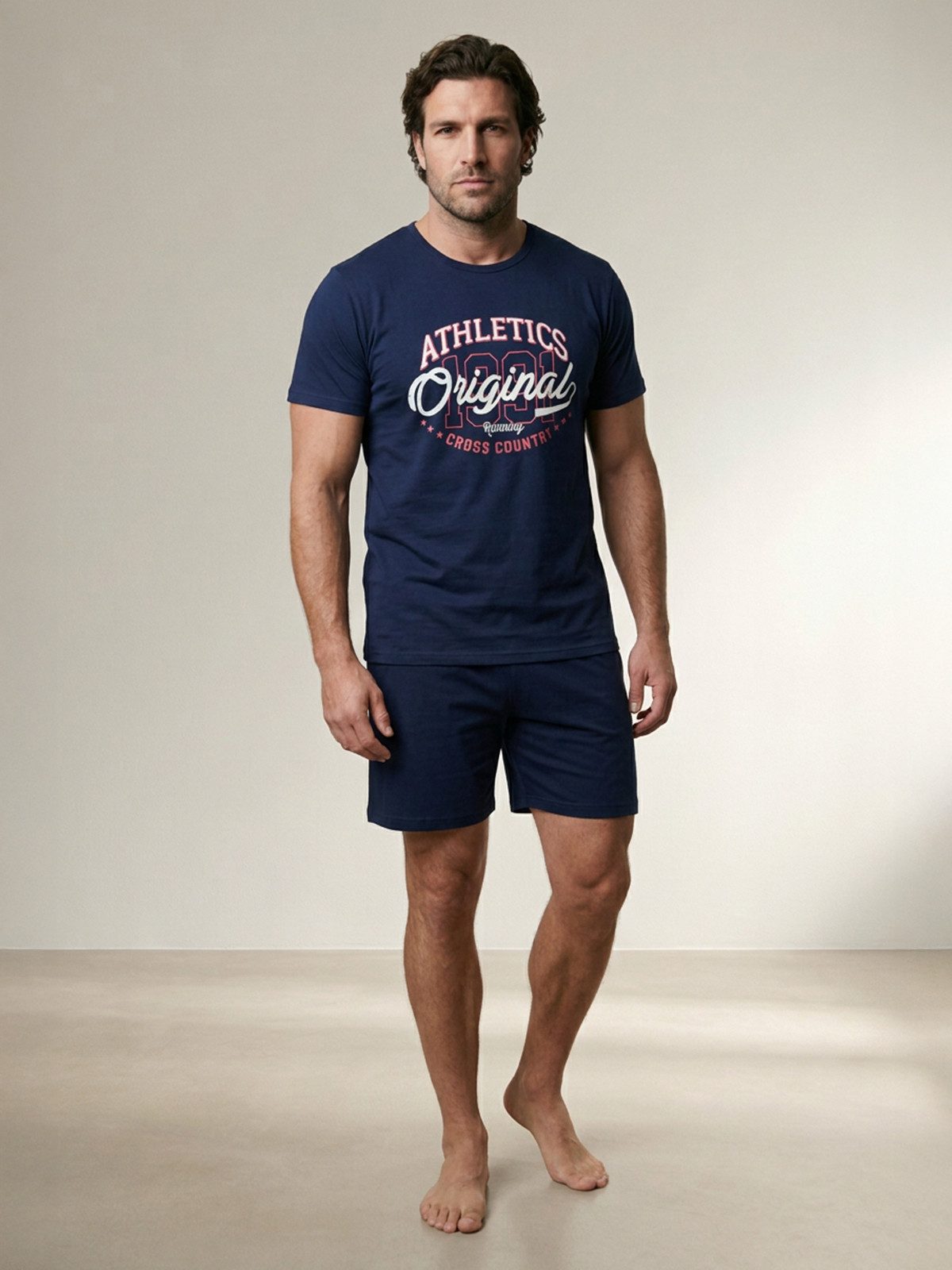 Henry Terre Shorty Pyjama Set Shorty - Athletics Original günstig online kaufen