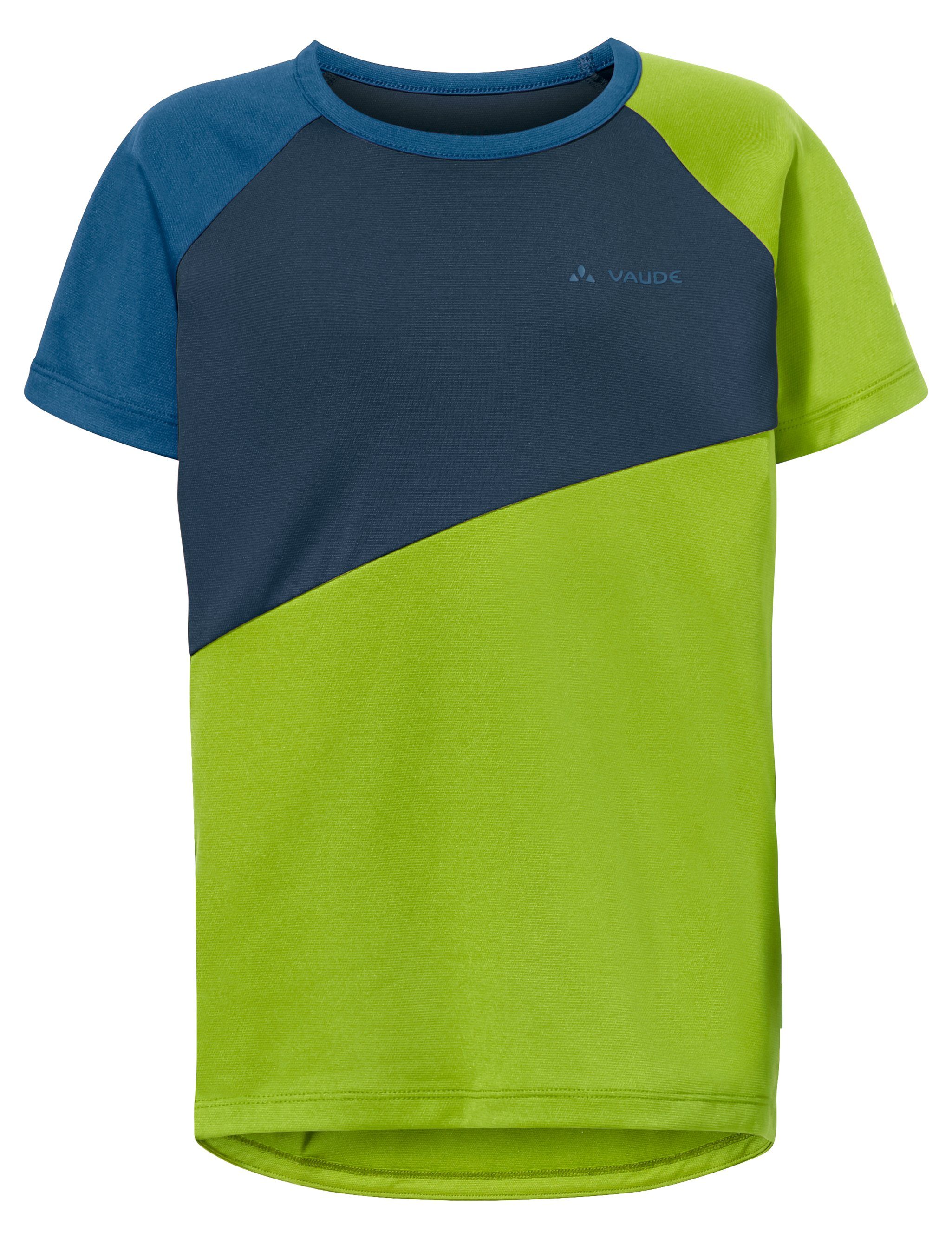 VAUDE T-Shirt Kids Moab T-Shirt II (1-tlg) Grüner Knopf chute green