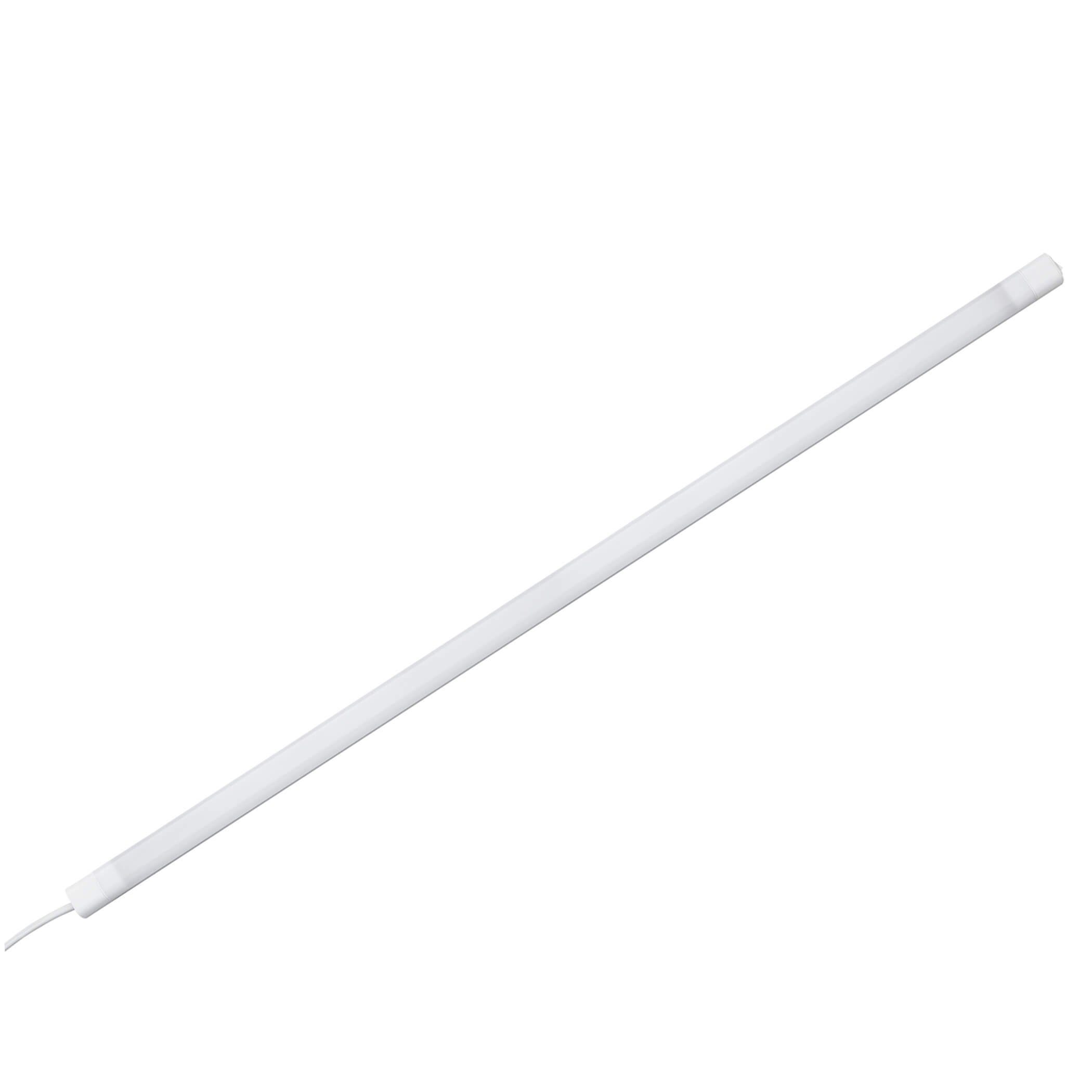 SEBSON Aufbauleuchte LED Unterbauleuchte 80cm, 12W, 1000lm, neutralweiß, Stecker & Schalter
