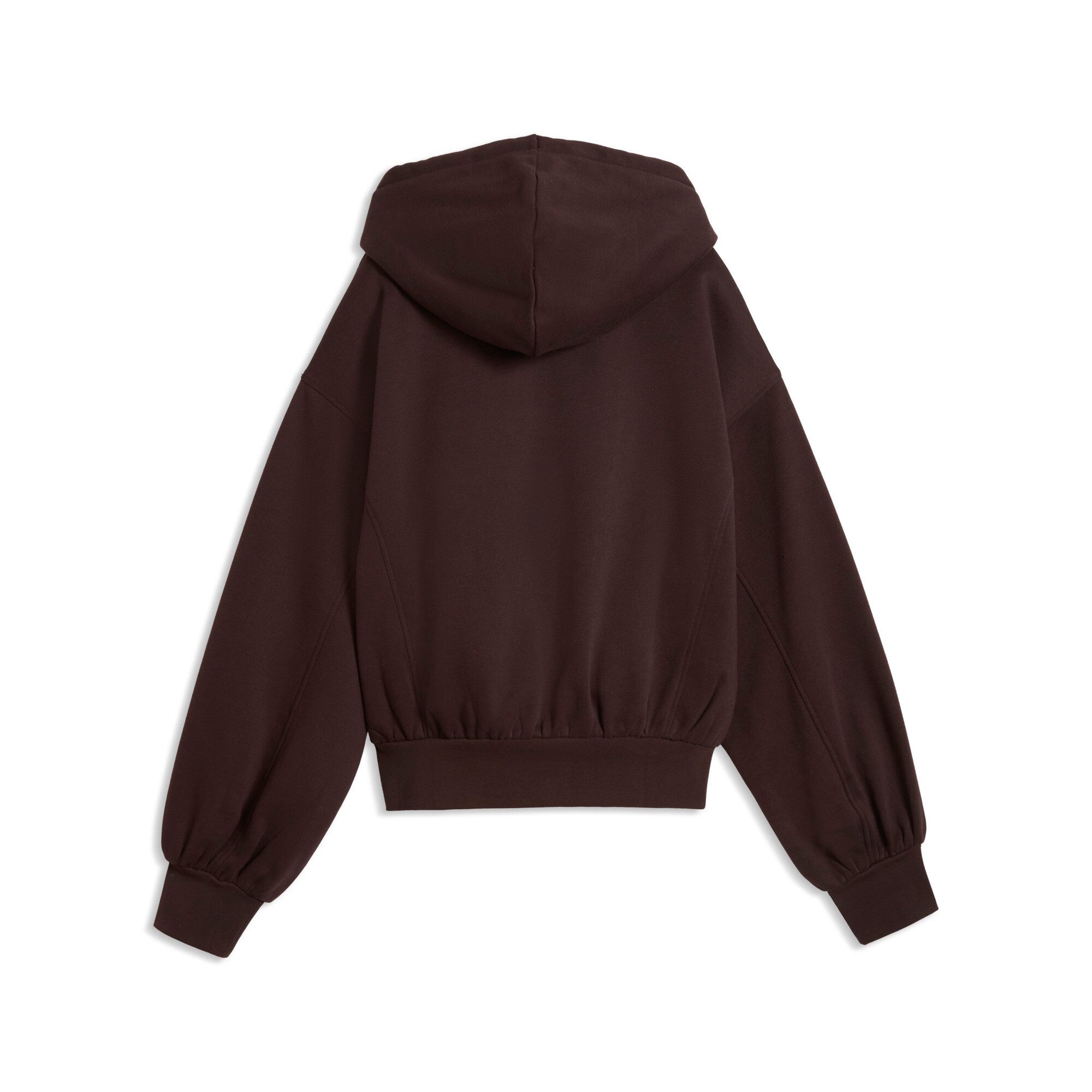 PUMA Kapuzensweatshirt HER RELAXED HOODIE FL mit Kängurutasche, unifarben, Relaxed Fit