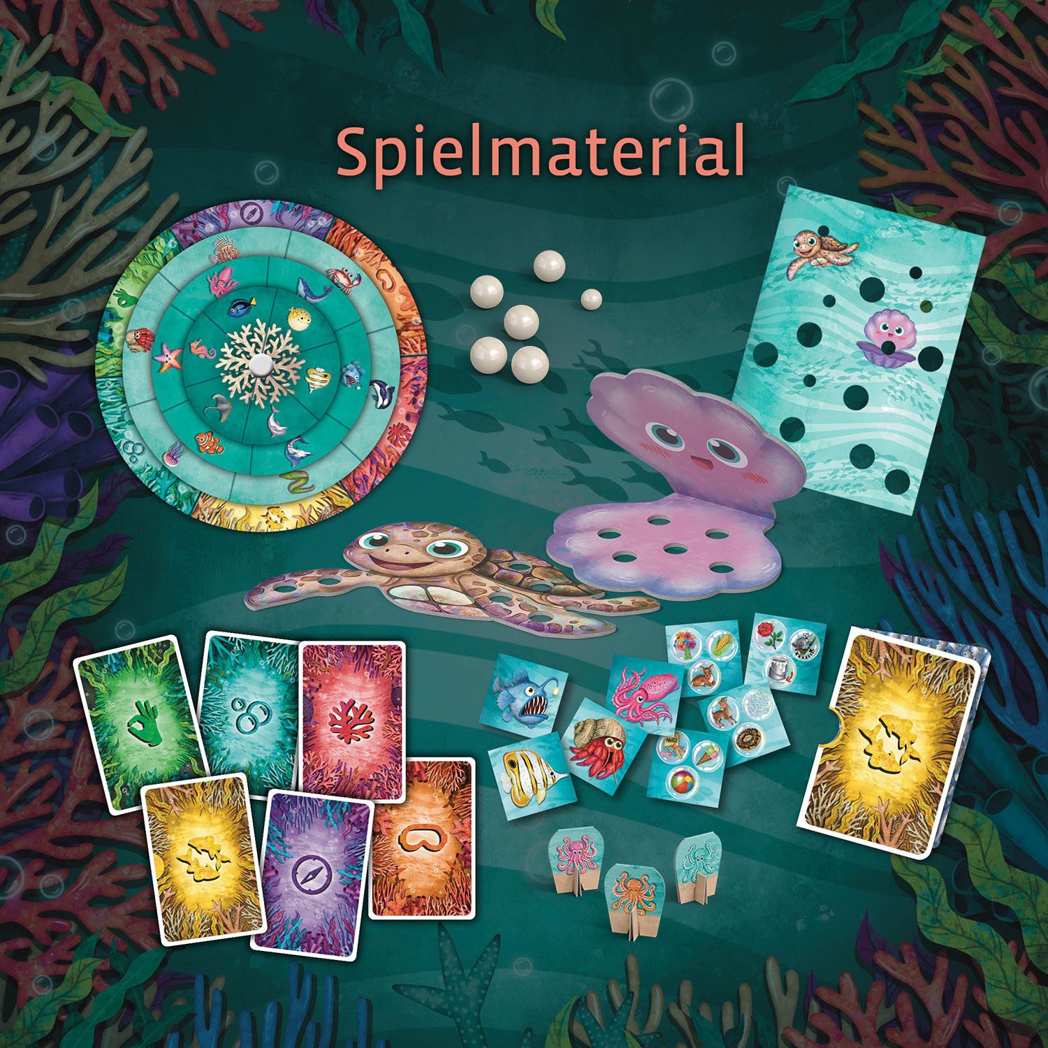 Kosmos Spiel EXIT® Kids Rätselspaß im Meer, Rätselspiel, Made in Germany