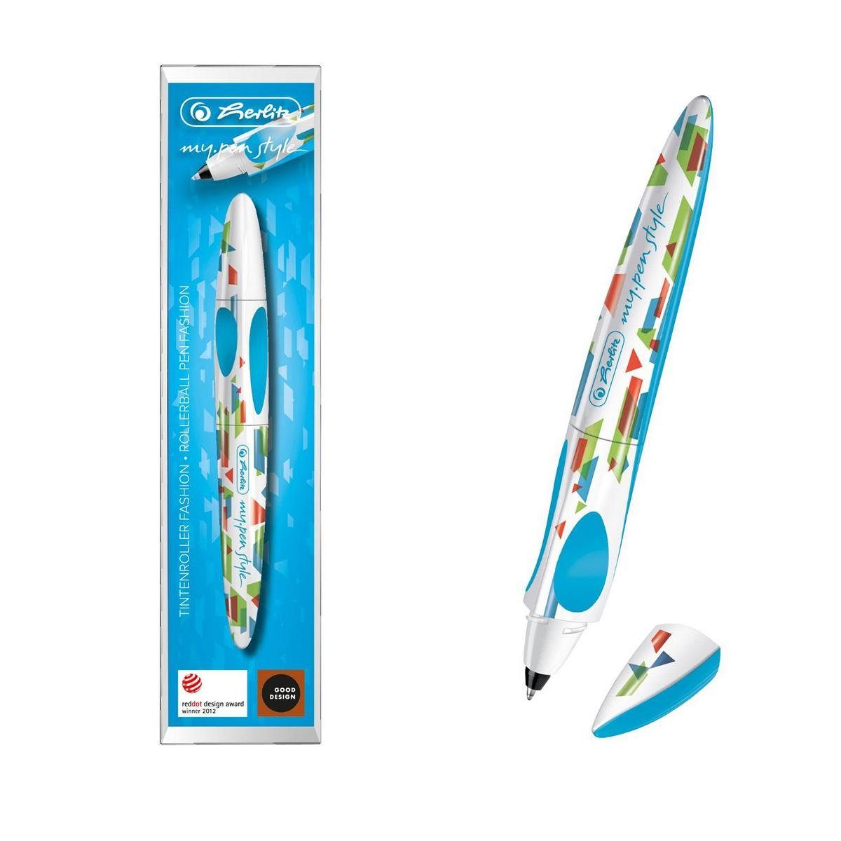 Füllhalter Herlitz Tintenroller "my.pen" / "Ocean Blue"