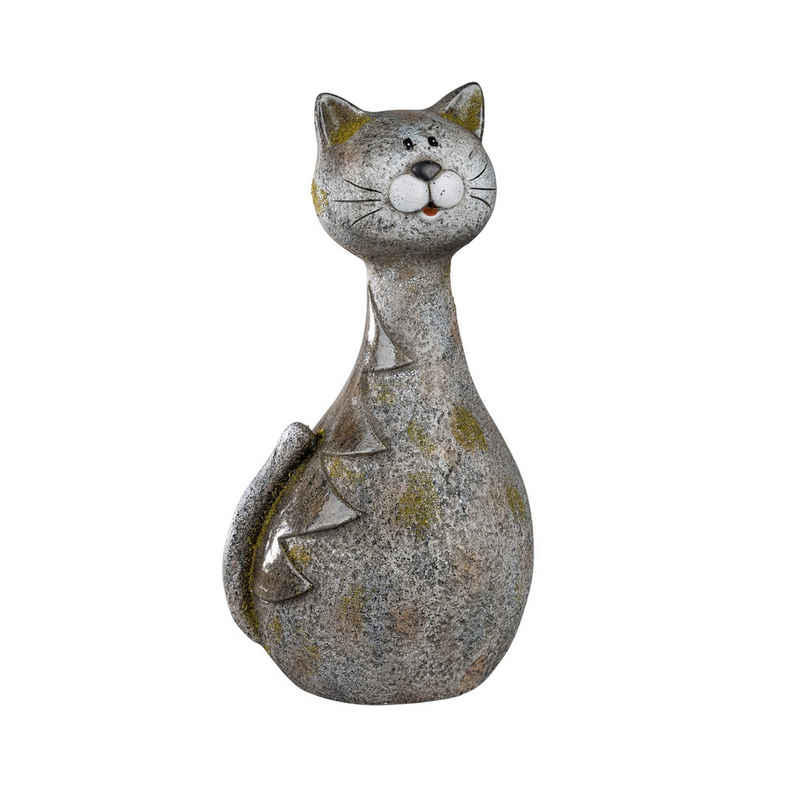 formano Gartenfigur Katze 40 cm Rustik, (Stück, 1 St., 1 Dekofigur), Dekofigur Gartenfigur