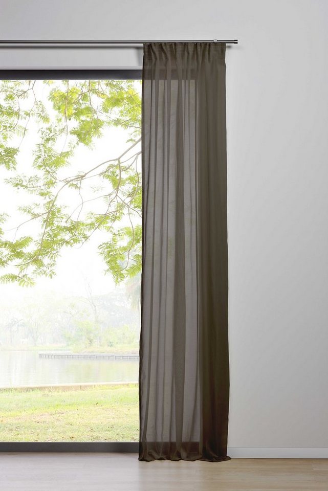 Vorhang Mood, ondeco, verdeckte Schlaufen (1 St), 100% Polyester, moderner  Schlaufenschal
