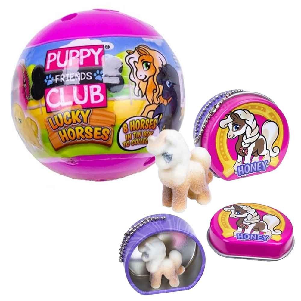 Dinotoys Sammelfigur Niedliche Pferde Pony Figuren Mini in Kapsel - 50 mm (1 St)