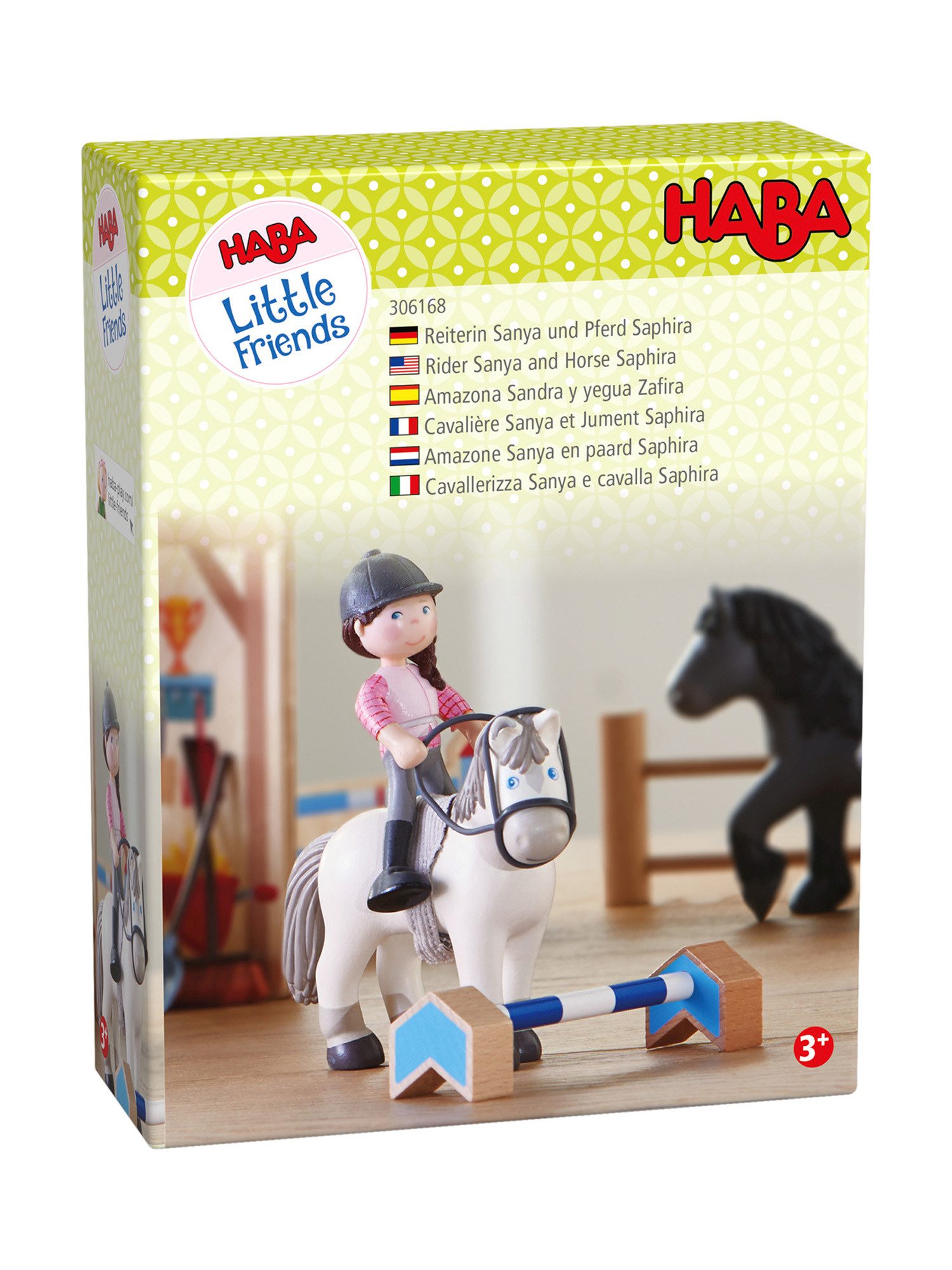 Haba Minipuppe Little Friends – Reiterin günstig online kaufen