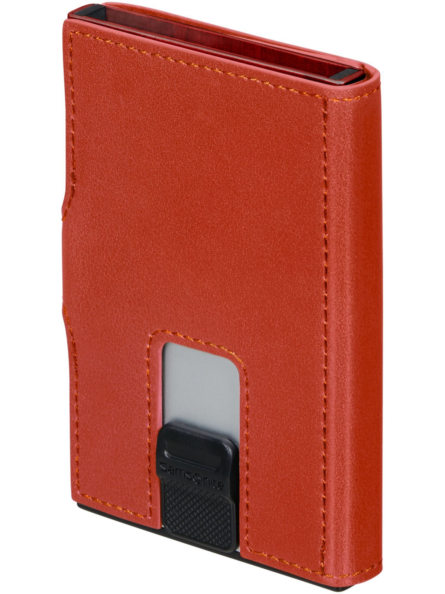 Samsonite Koffer 133890-1641, Samsonite Herren Kreditkartenetui Alu Fit Slide-Up Wallet Orange