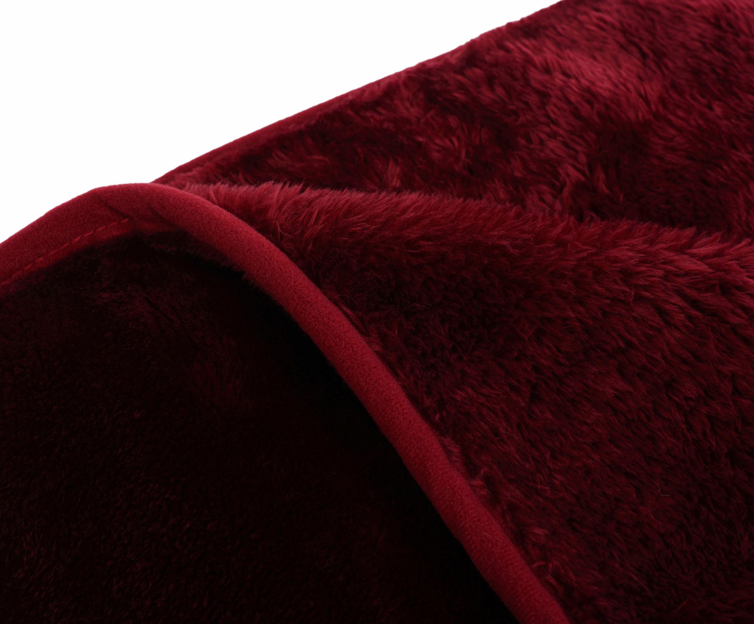 Wohndecke Premium Cashmere Feeling, Gözze, mit premium Cashmere Feeling, Kuscheldecke – Bild 3 von 4
