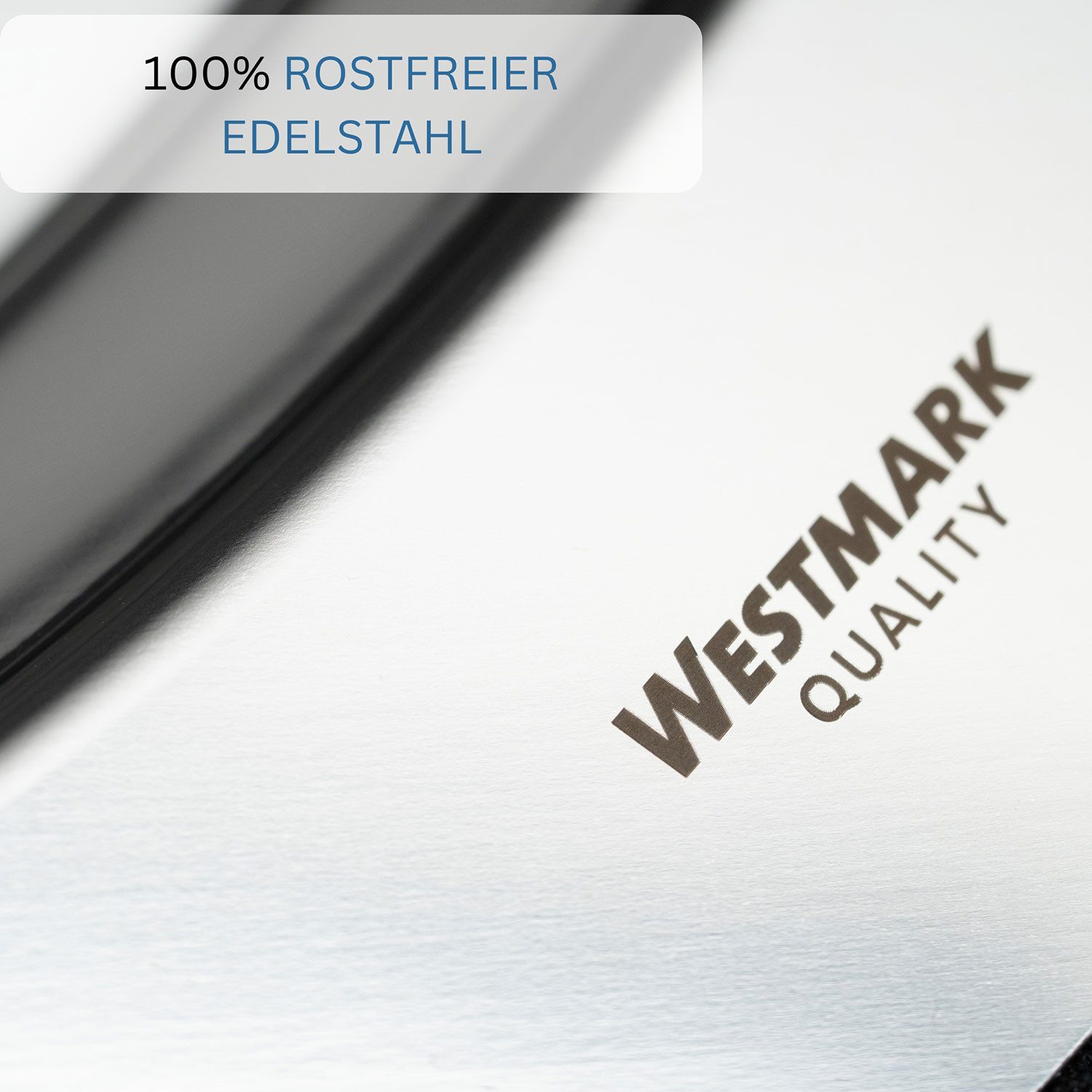 WESTMARK Spätzlereibe Blech + Schaber, 2teiliges Set, PP