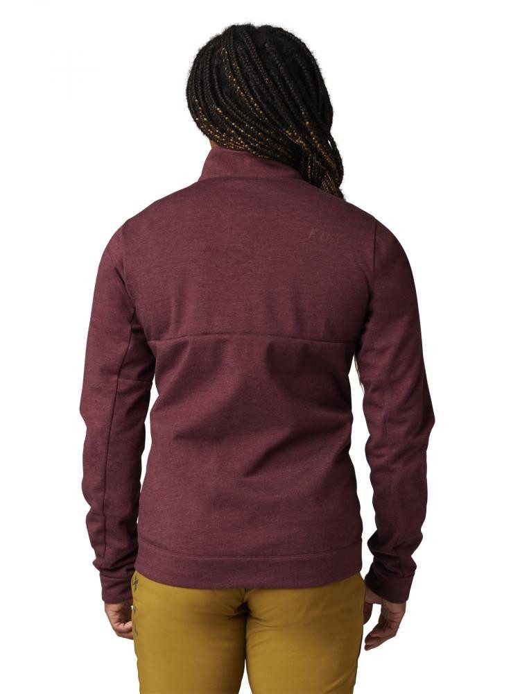 Fox Fahrradjacke Fox Ranger Fire Jacke Dark Maroon Größe XS