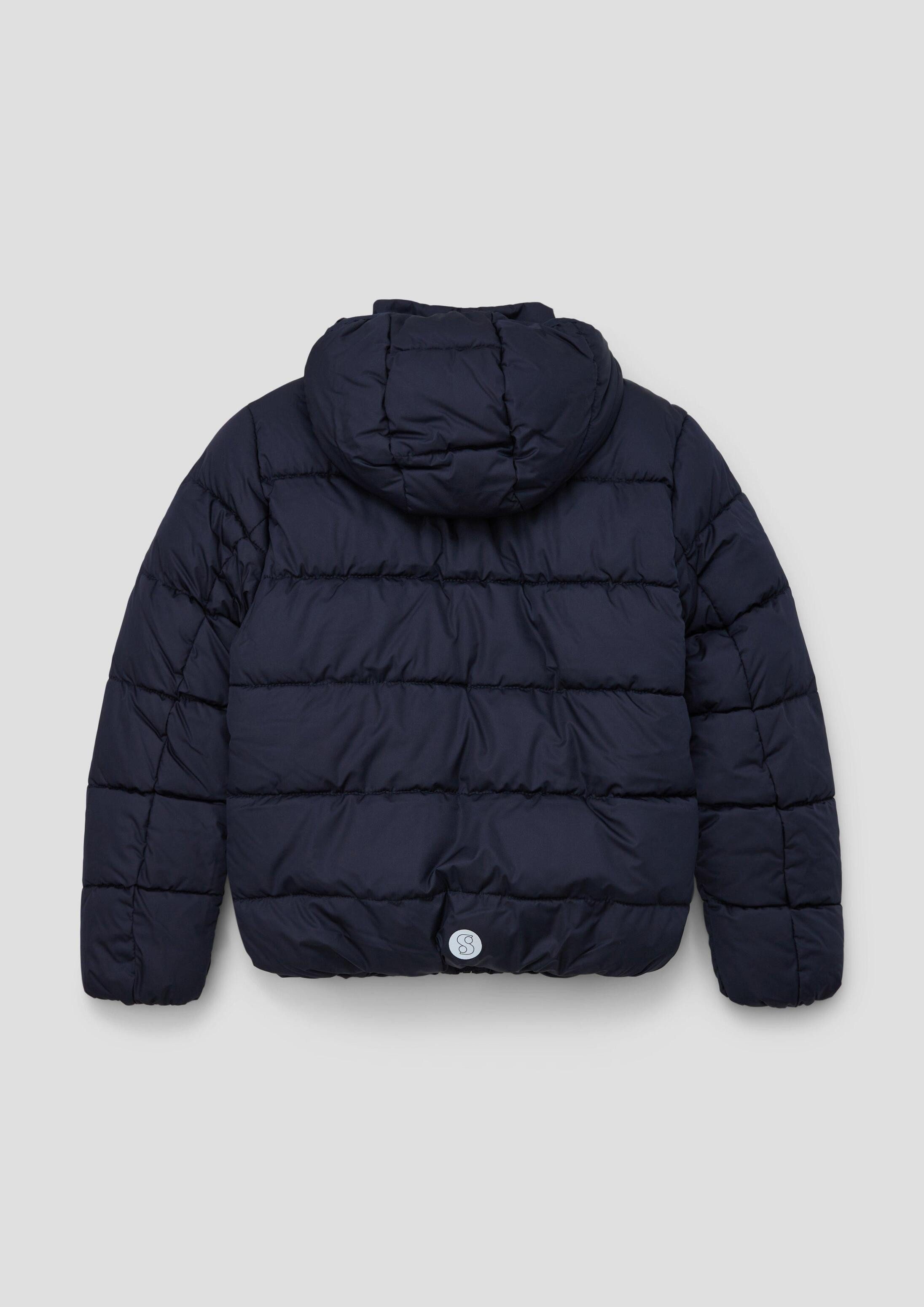 s.Oliver Winterjacke Outdoor-Jacke Steppjacke mit Fleece-Futter
