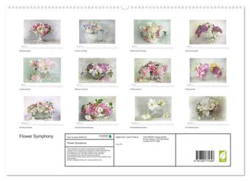 CALVENDO Wandkalender Flower Symphony (Premium-Calendar 2023 DIN A2 Landscape)