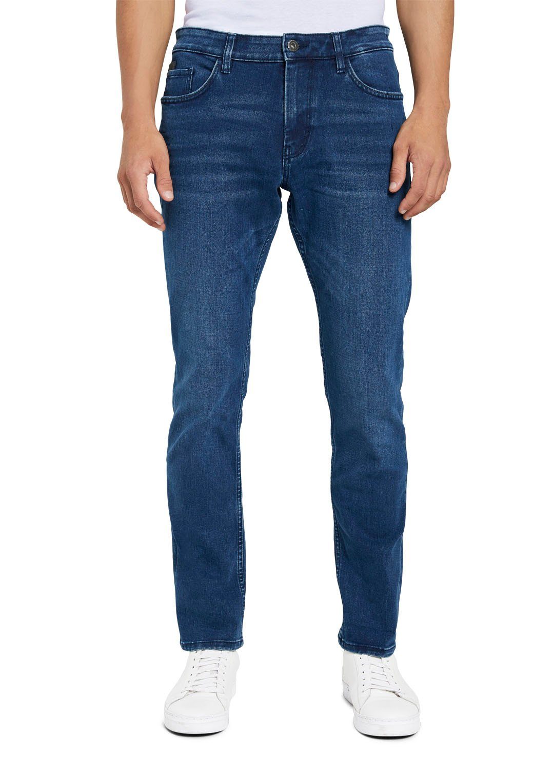 TOM TAILOR 5-Pocket-Jeans Josh mit Reißverschluss mid-stone-blue | 