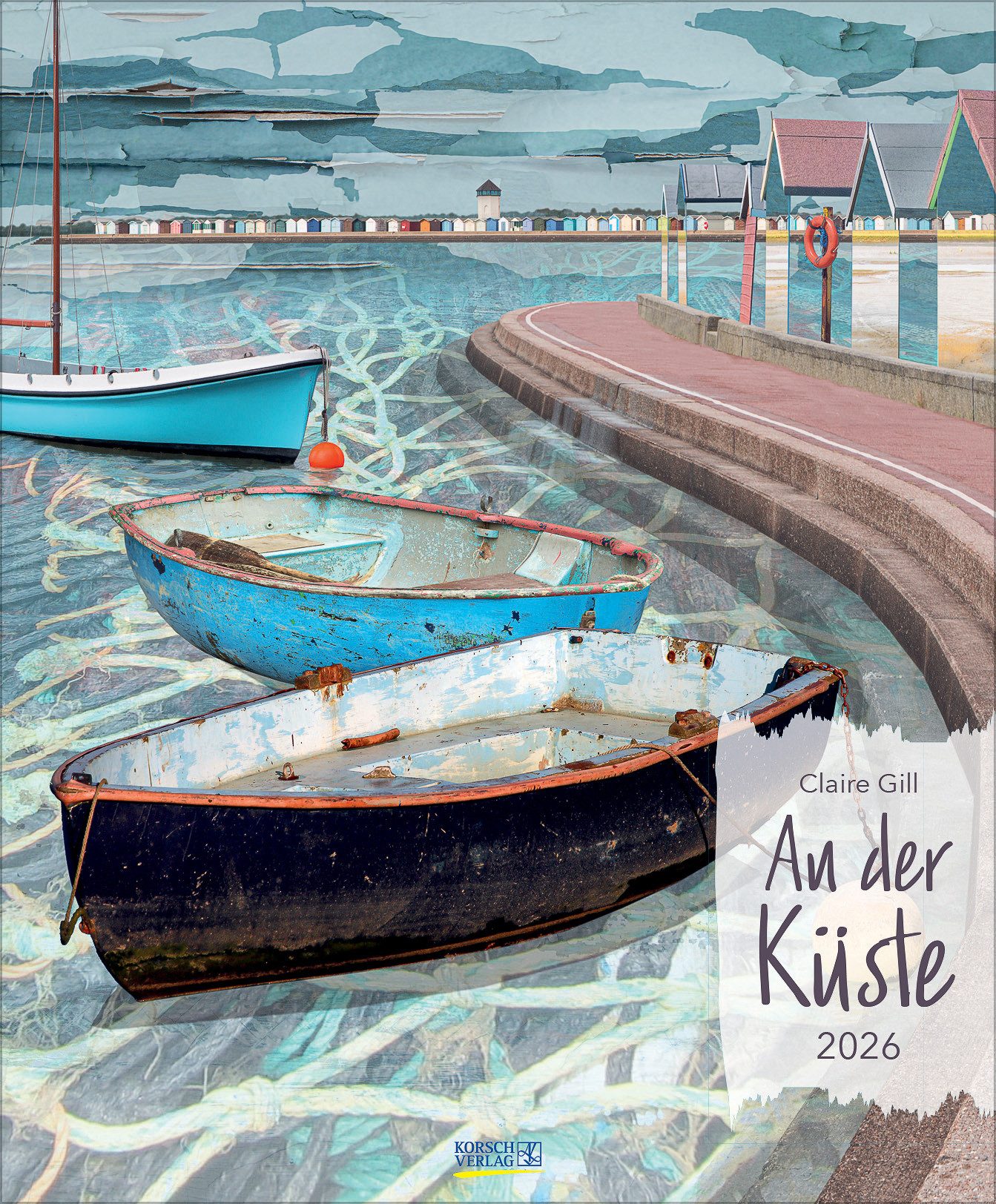 Korsch Verlag Kunstkalender Korsch Kalender An der Küste 2026