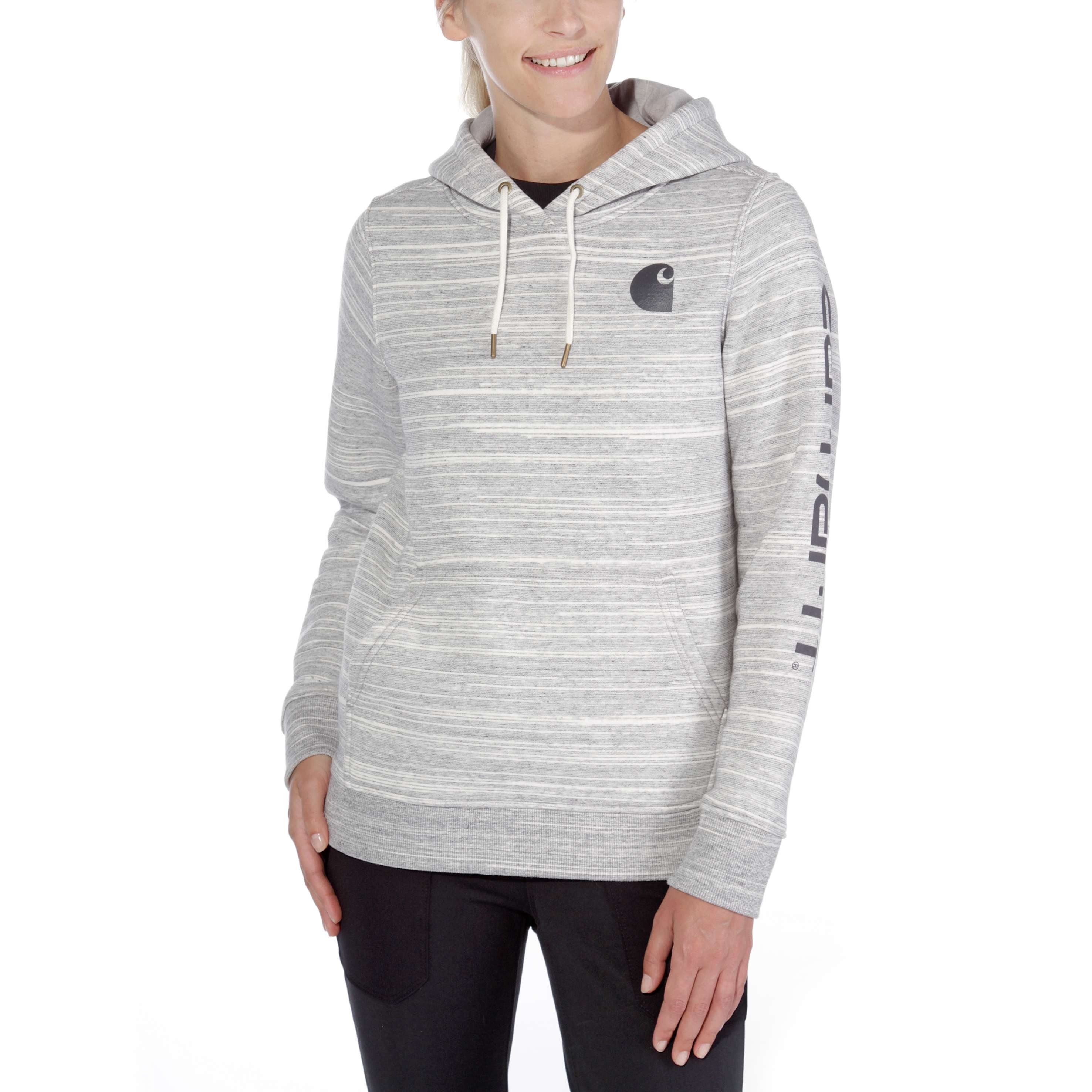 Carhartt Kapuzenpullover Carhartt LOGO SLEEVE GRAPHIC SWEATSHIRT 102791 (1-tlg)