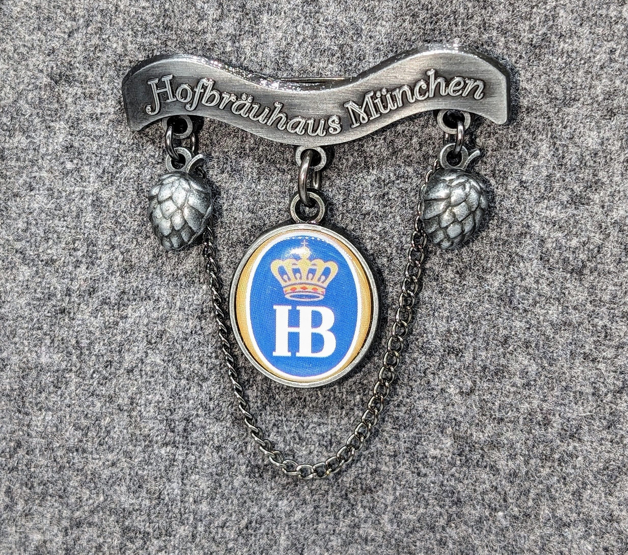 Hofbräuhaus München Anstecknadel Pin "Kette" Hofbräuhaus München, Größe:	ca. 5 x 5 cm