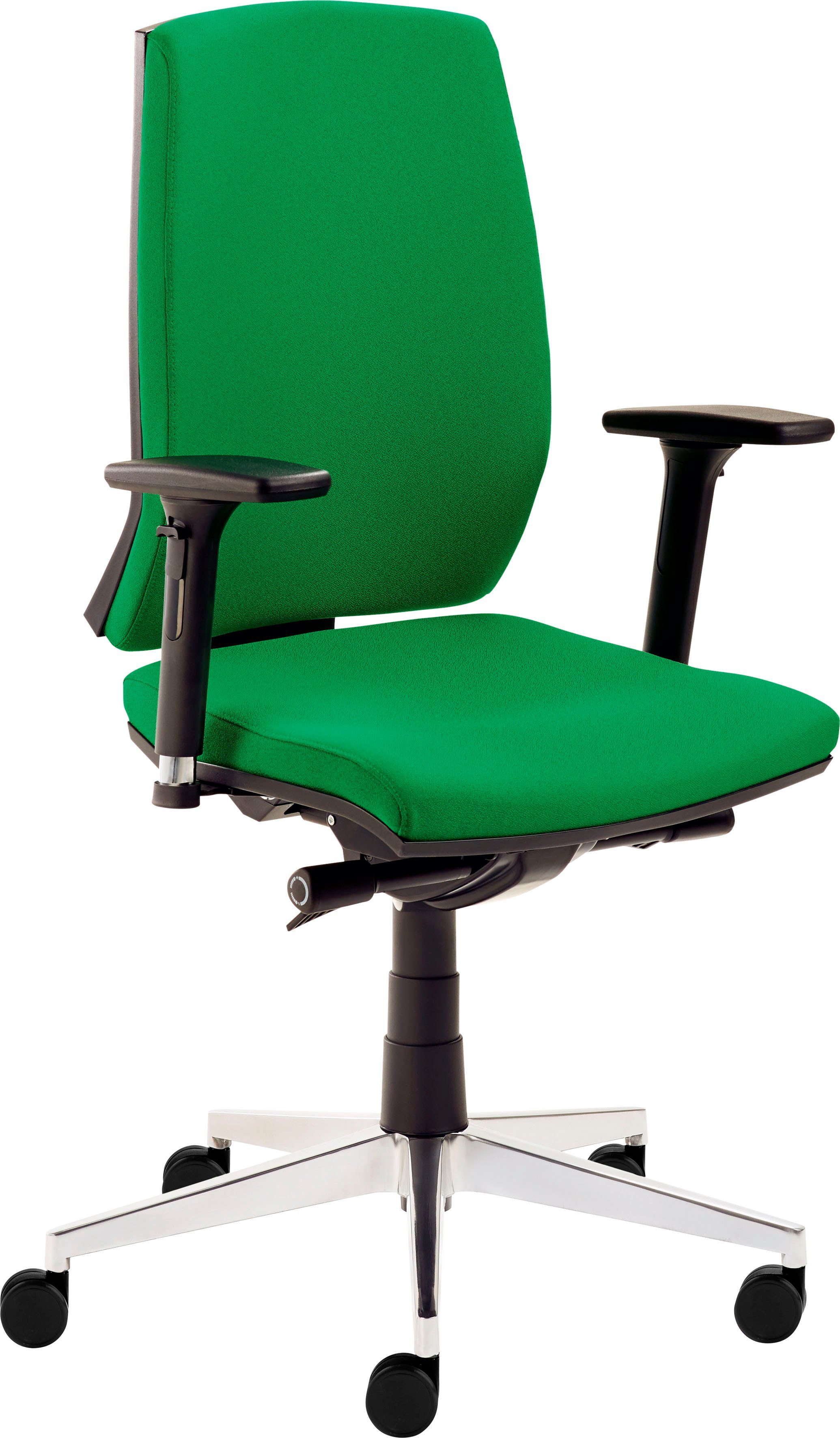 Sitzmöbel poliert großen Teppichböden Mayer Rollen Bürostuhl, Alu-Fußkreuz mit \