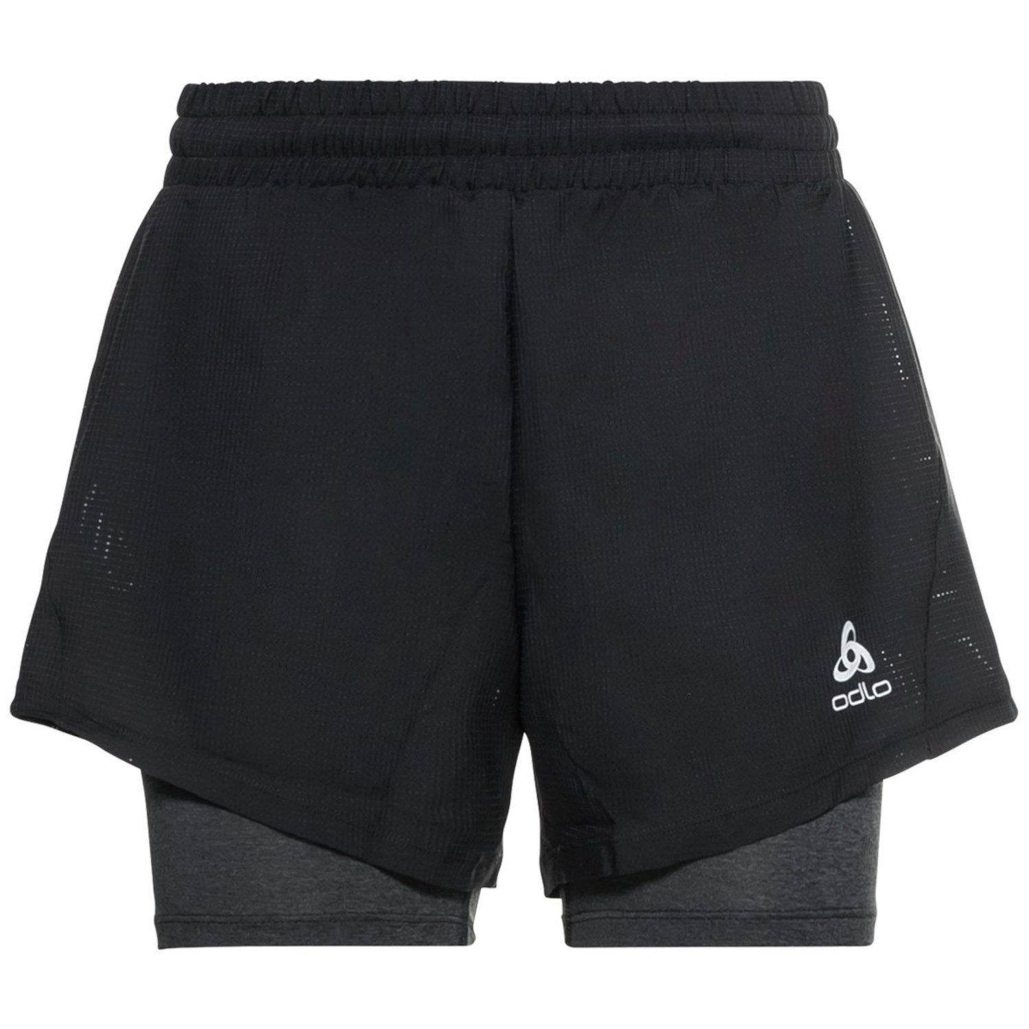 Odlo Trainingsshorts Odlo Damen Laufshort 2-in-1 Run Easy 5 Inch 322591