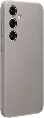 Samsung Handyhülle Vegan Leather Case by Hochuen für Samsung Galaxy S24+, Schutz, griffig und stylisch