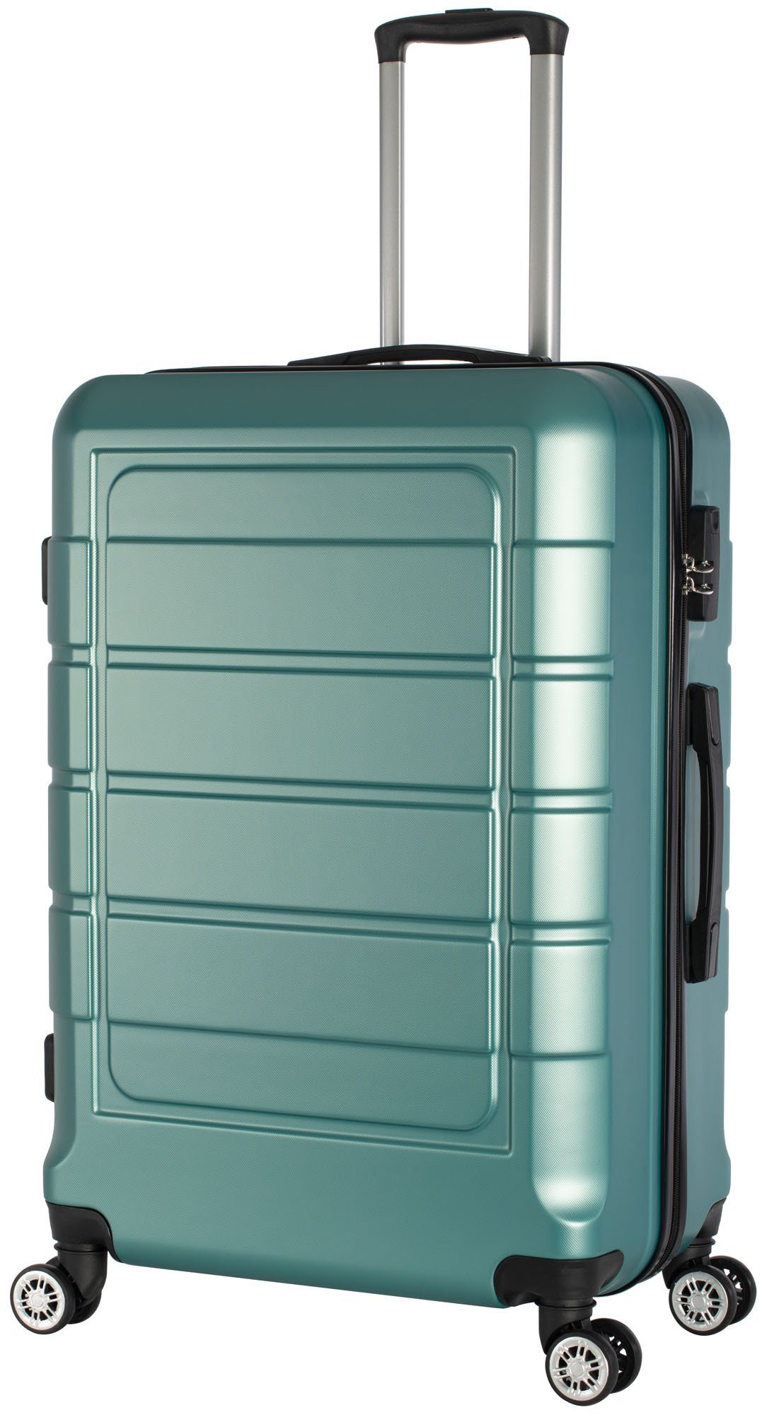 Cahoon Hartschalen-Trolley Hartschalenkoffer Trolley Koffer 4-Rollen günstig online kaufen