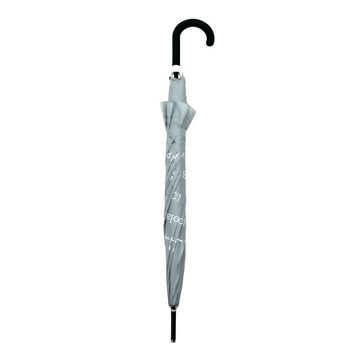 esschert design Stockregenschirm, Regenschirm „Hello“, beige, Kunststoffgriff