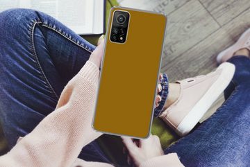 MuchoWow Handyhülle Gold - Luxus - Interieur, Phone Case, Handyhülle Xiaomi Mi 10T, Silikon, Schutzhülle