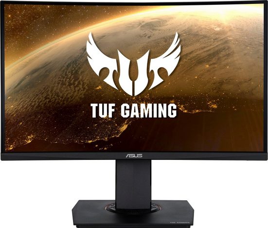 Asus TUF VG24VQR Curved-Gaming-Monitor (59,9 cm/23,6 ", 1920 x 1080 Pixel, Full HD, 1 ms Reaktionszeit, 165 Hz, VA LED)