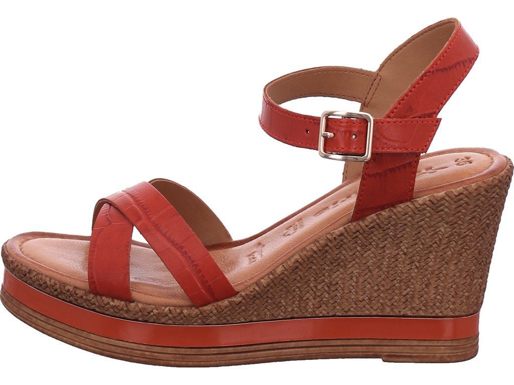 Slipper Sandale 1-1-28392-26/606 Sandalette Sandals gelb Woms Damen Tamaris Sommerschuhe Tamaris