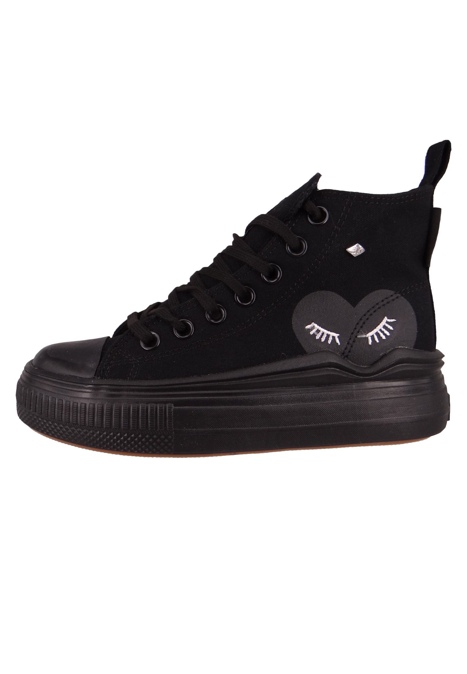 British Knights B52-3727 02 black/black heart/black Sneaker