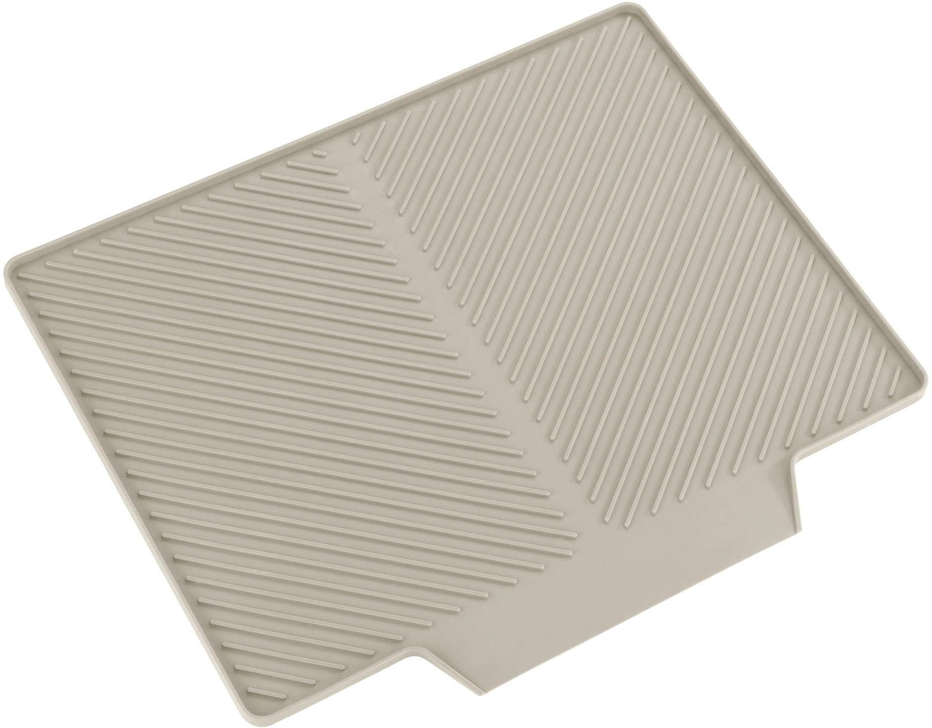 WENKO Abtropfmatte Modell Nelia, Trockenmatte für Geschirr & Besteck, spülmaschinengeeignet, Kunststoff