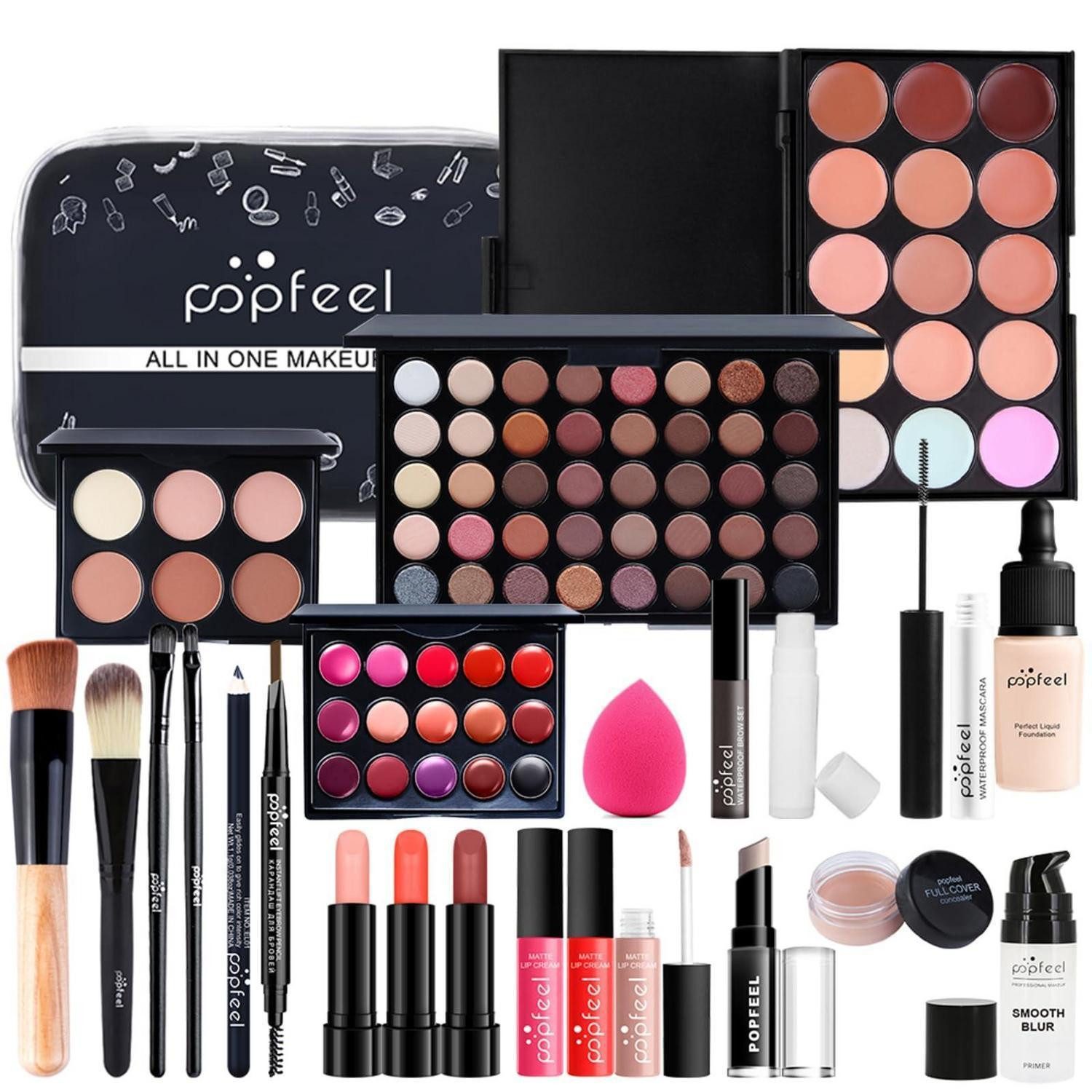 LuxusKollektion Schmink-Set Make-up-Set 40+ Teile Geschenkset