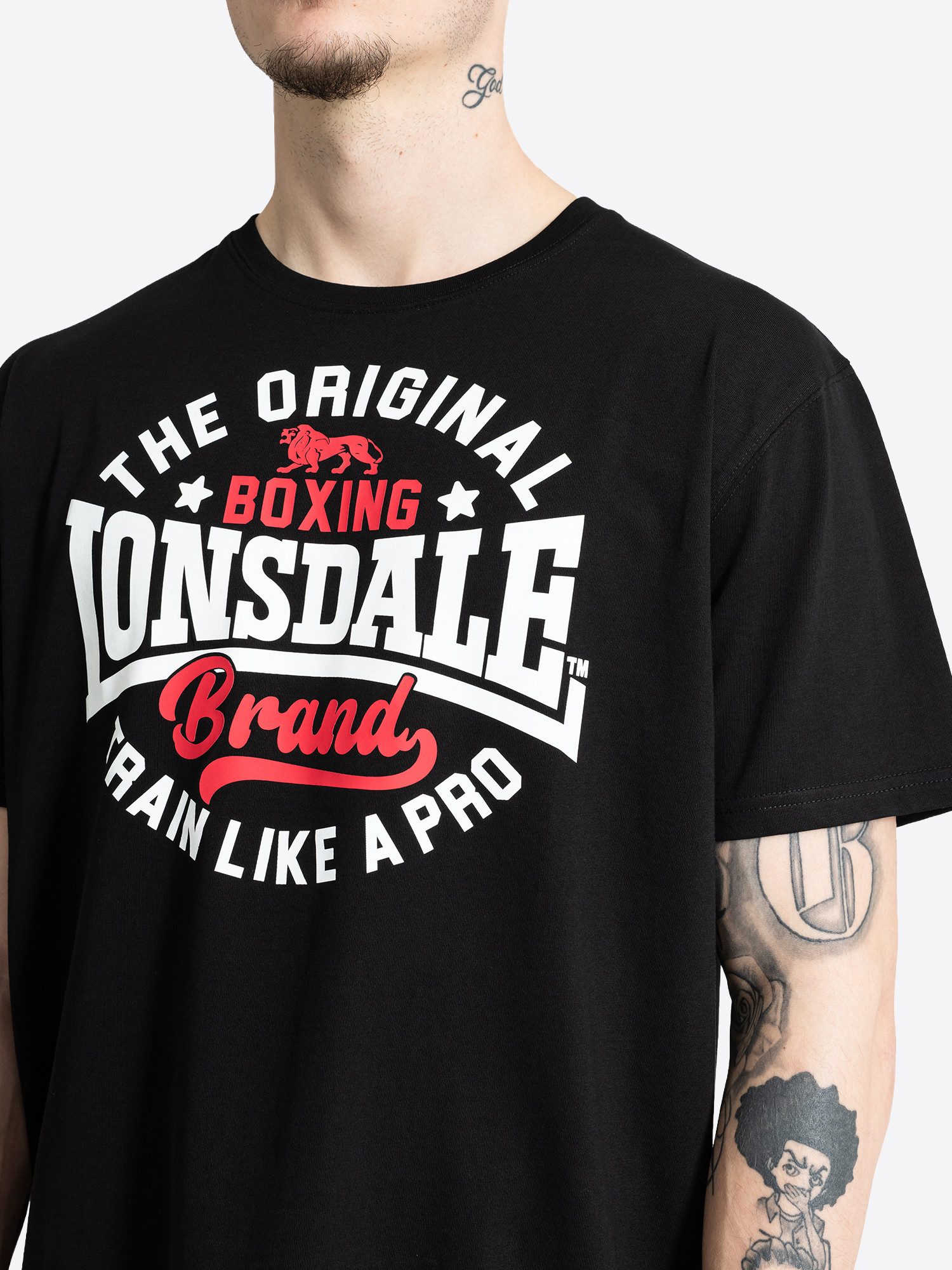 Lonsdale T-Shirt WELLBROW (2-tlg) 2er-Pack, aus Baumwolle, auch in großen Größen – Bild 5 von 5