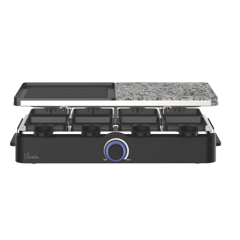 BiKitchen Raclette BiKitchen grill 950 Raclette Antihaftbeschichtung, Überhitzungsschutz