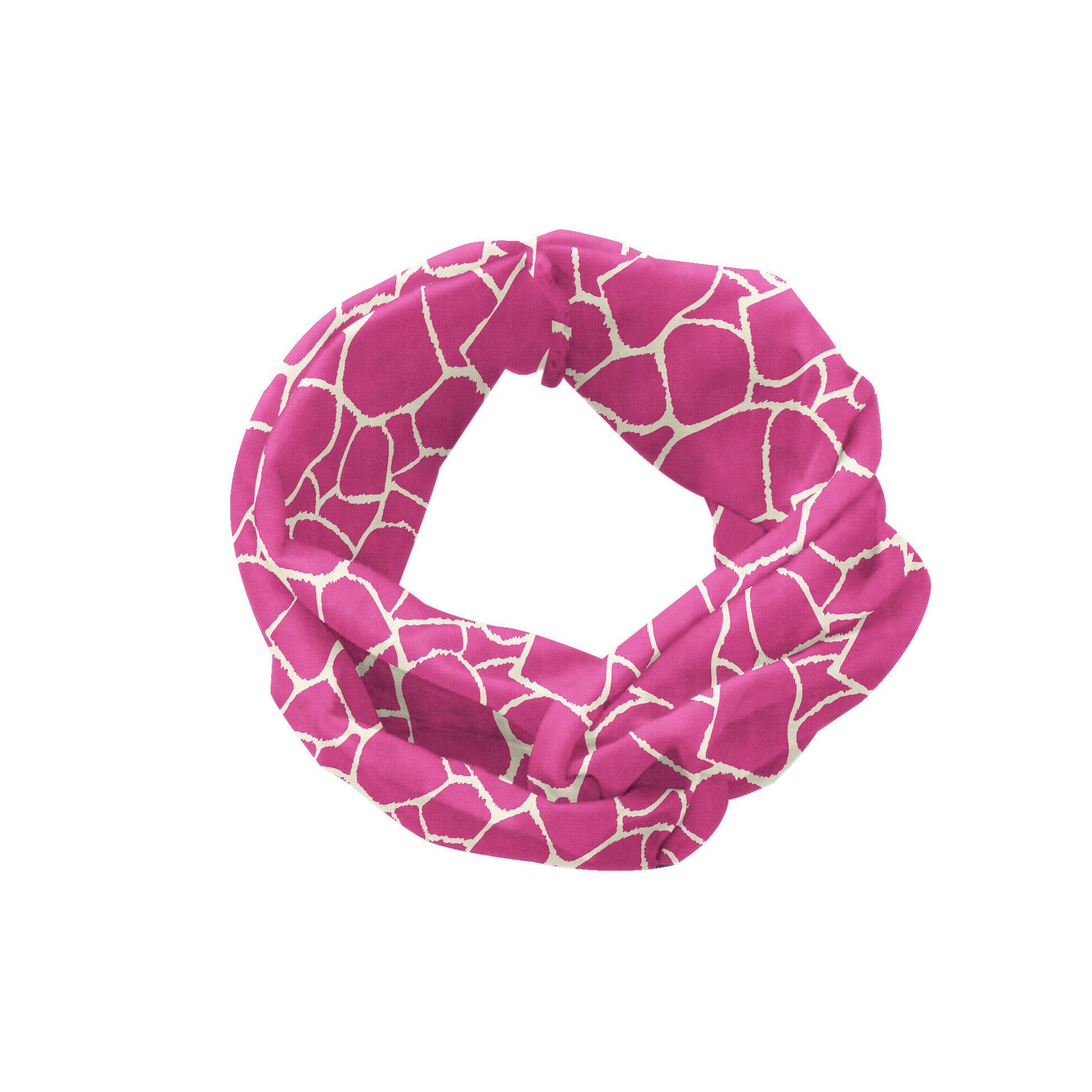 Hot und Zusammenfassung Elastisch accessories Angenehme alltags Stirnband Pink Abakuhaus Giraffe Haut