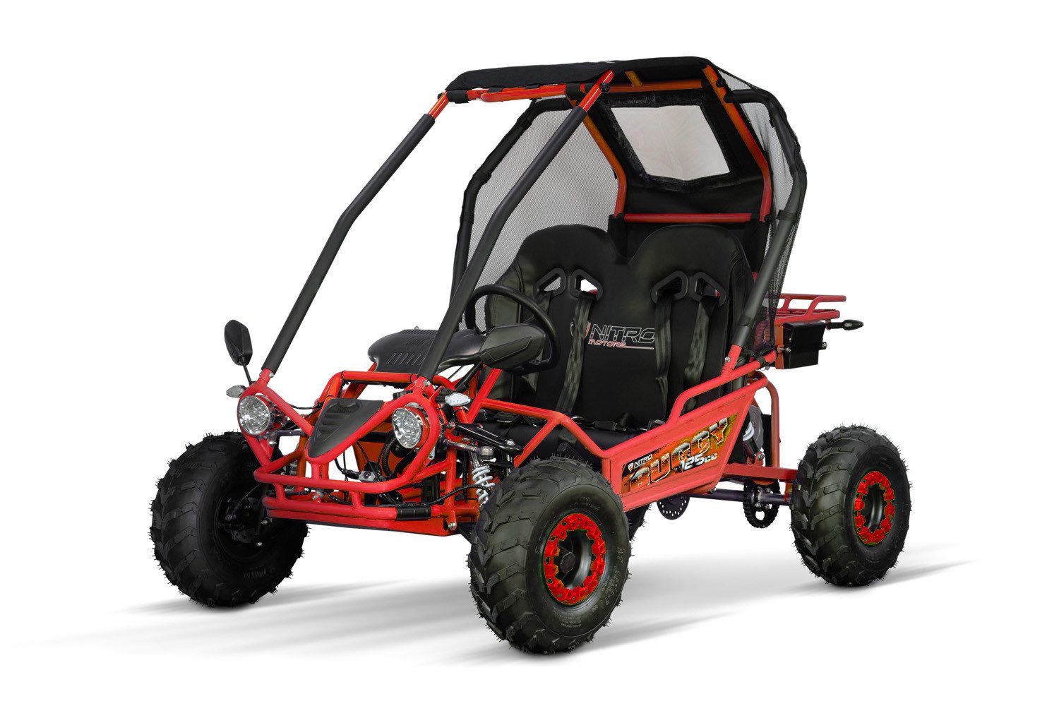 Smarty Elektro-Kinderauto NITRO MOTORS Gokart 125cc midi Kinderbuggy