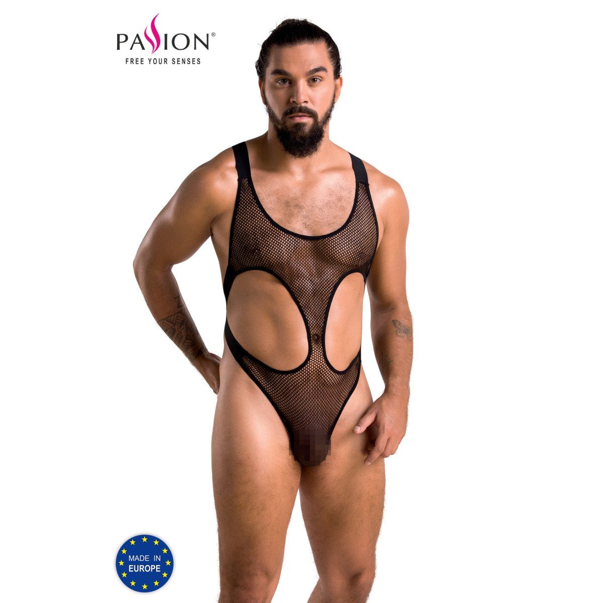 body (L/XL,S/M,XXL) black 040 Menswear PM Body - LEON Passion