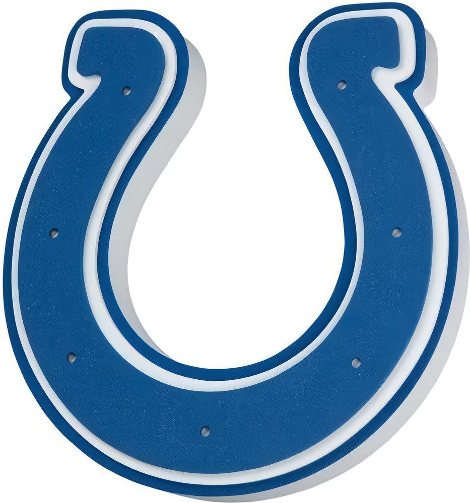 Indianapolis Colts Dekoobjekt 3D FanFoam Super Size Wall Sign