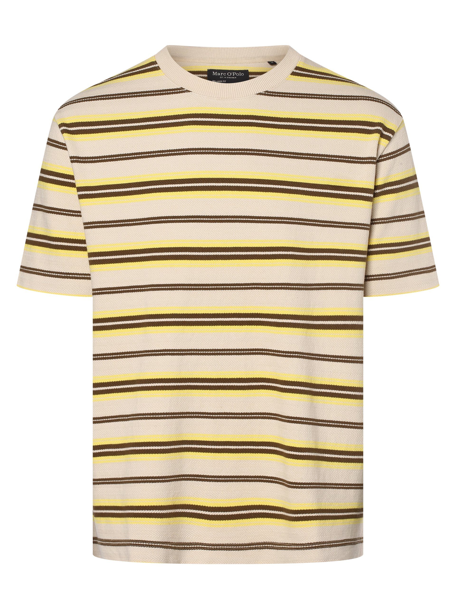 Marc O'Polo T-Shirt beige gelb