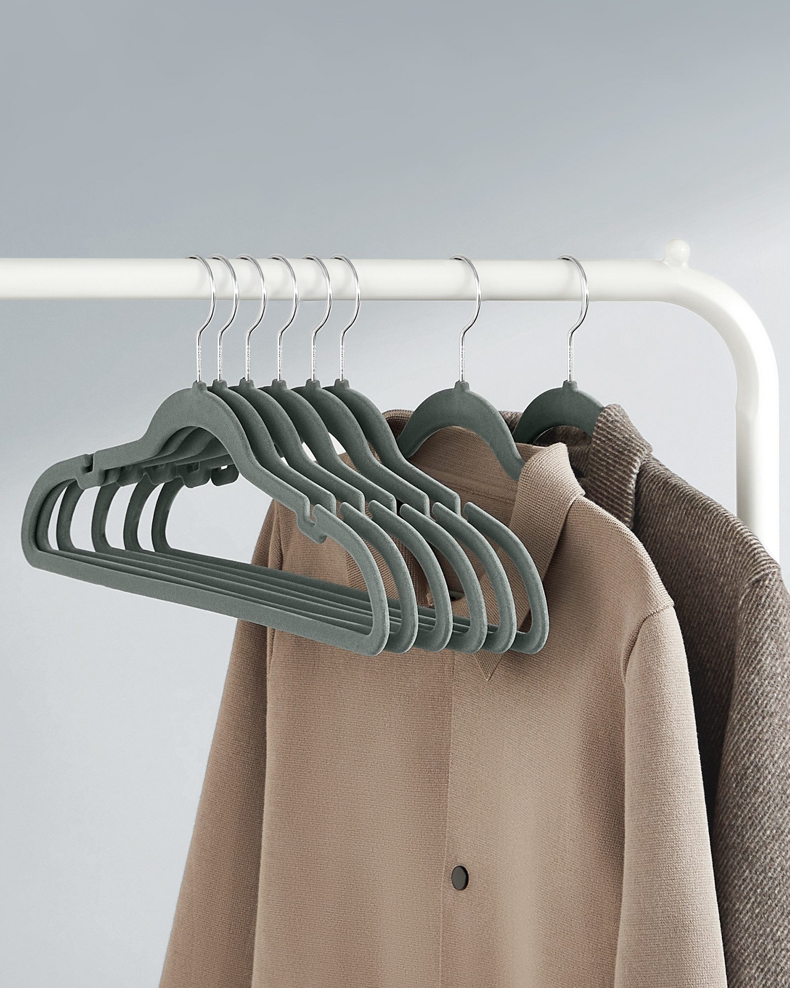 SONGMICS Kleiderbügel Bügel, (30-tlg), Samt Bügel, günstig online kaufen