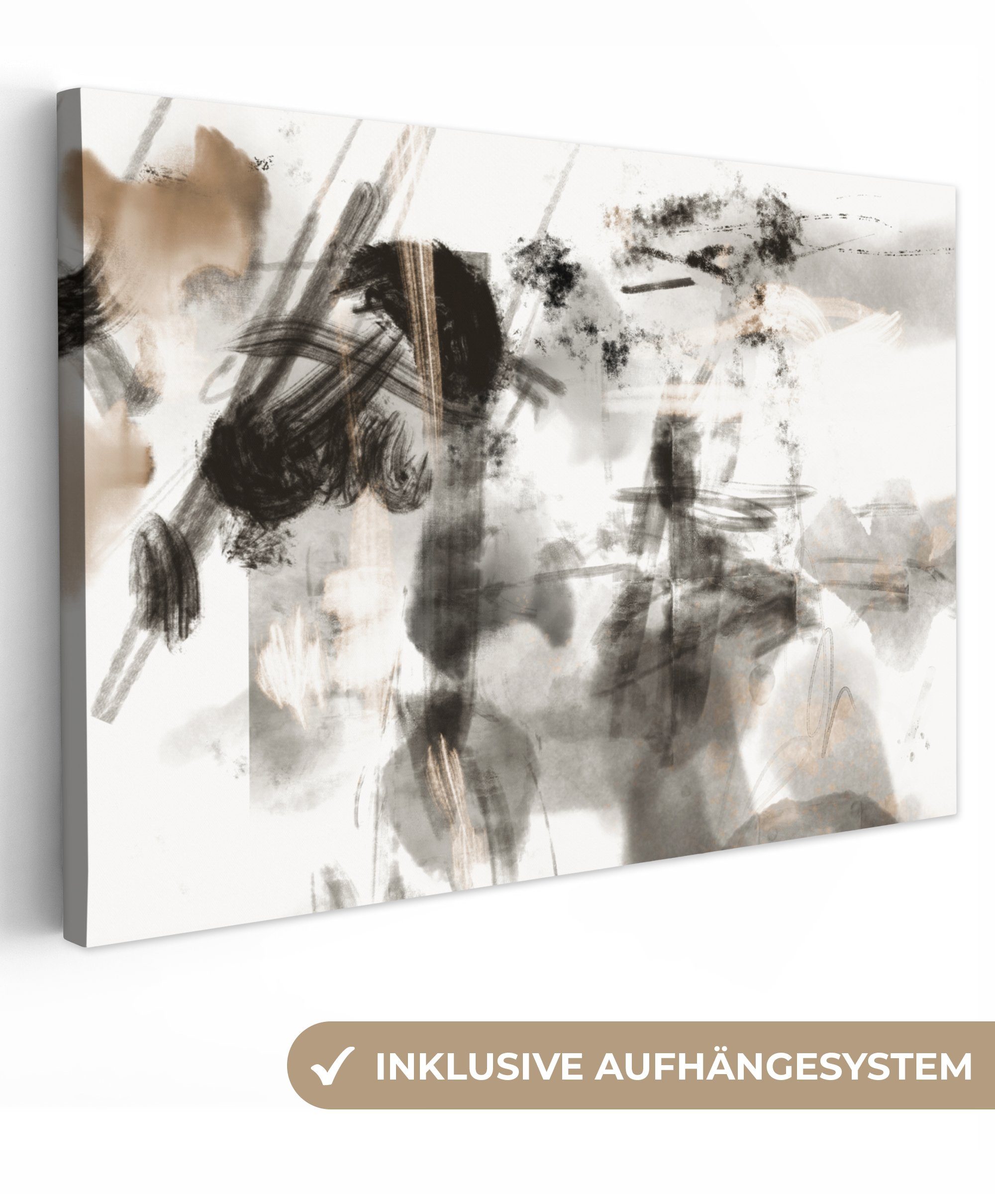 OneMillionCanvasses® Leinwandbild Malerei - Farbe - günstig online kaufen