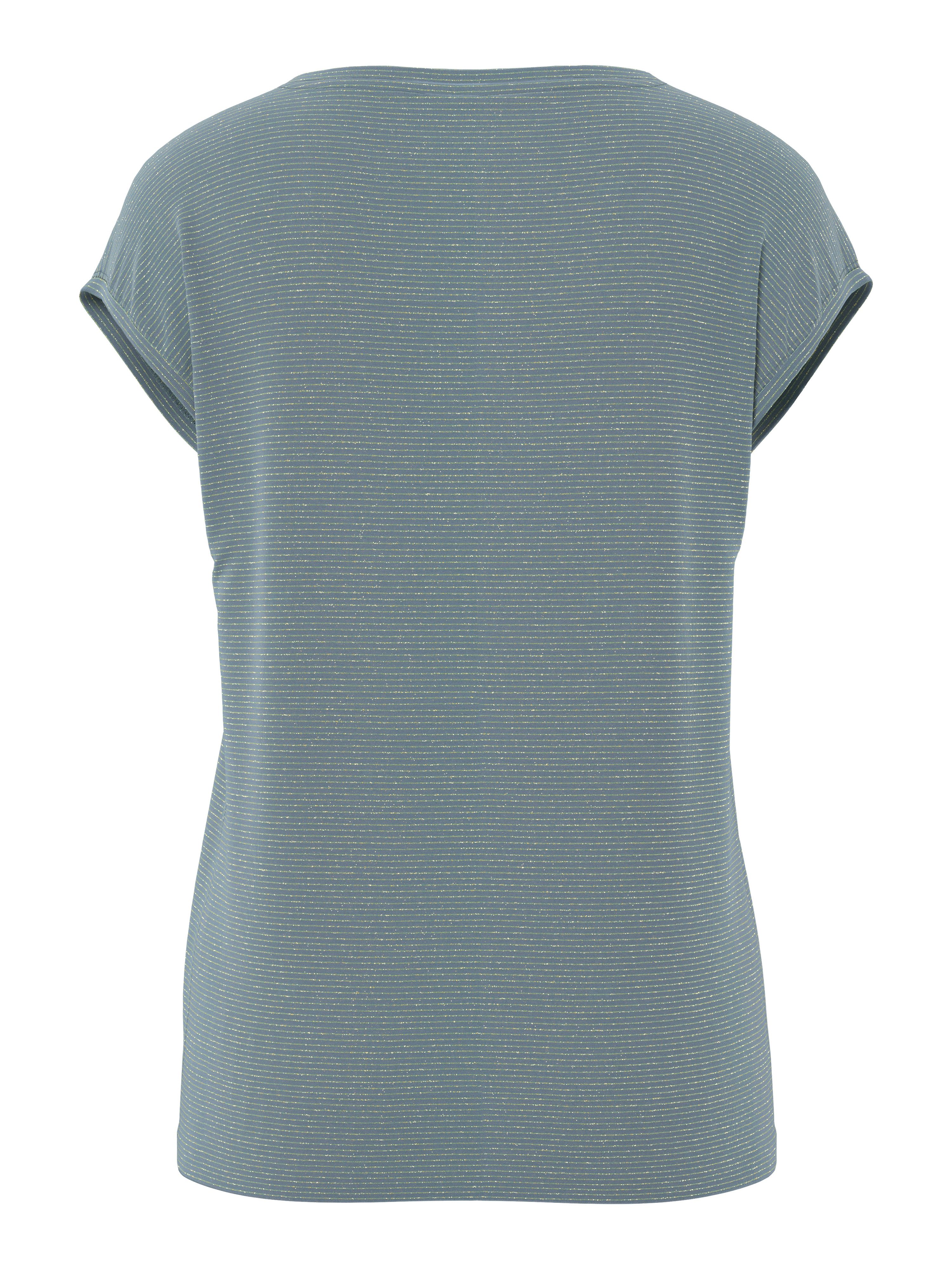 pieces T-Shirt PC BILLO mit Glitzerstreifen günstig online kaufen