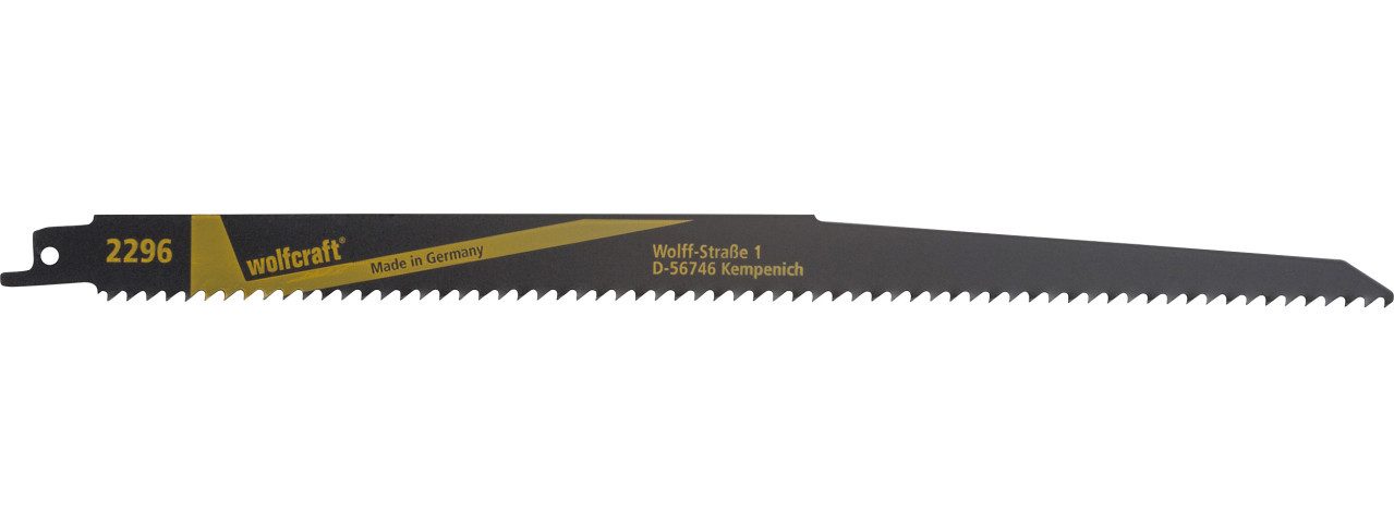 Wolfcraft Säbelsägeblatt Wolfcraft Säbelsägeblatt-Set 280 mm HCS 2 Stück