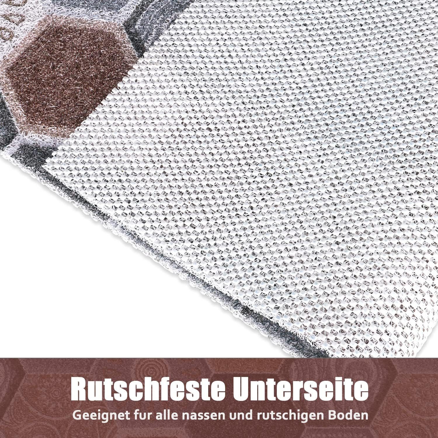 Auledio Duschmatte rutschfest Weich Komfort Sicherheits Badematte mit Ablau günstig online kaufen