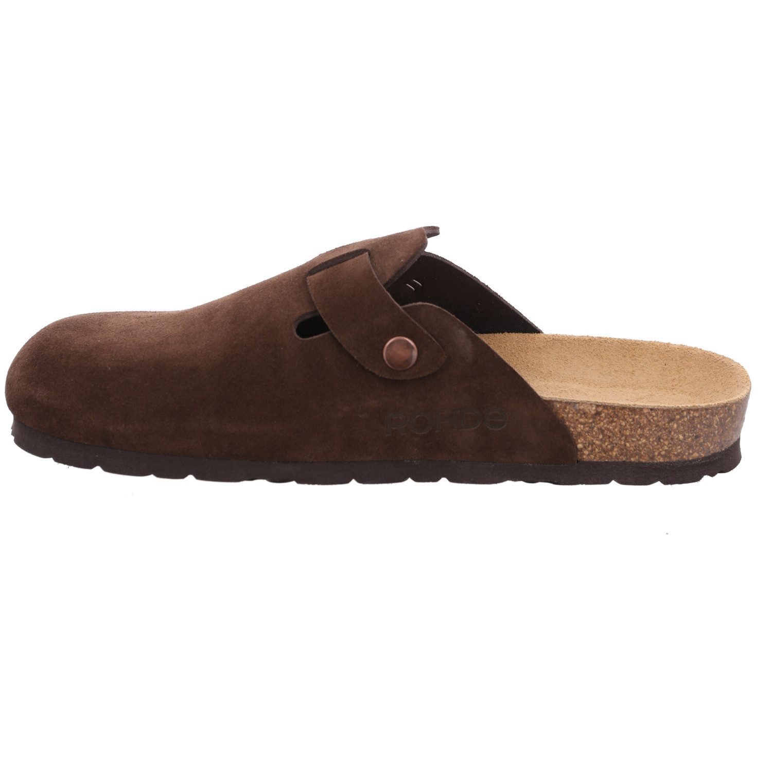 Rohde GRADO Clog Hausschuh, Sommerschuh mit Softfußbett
