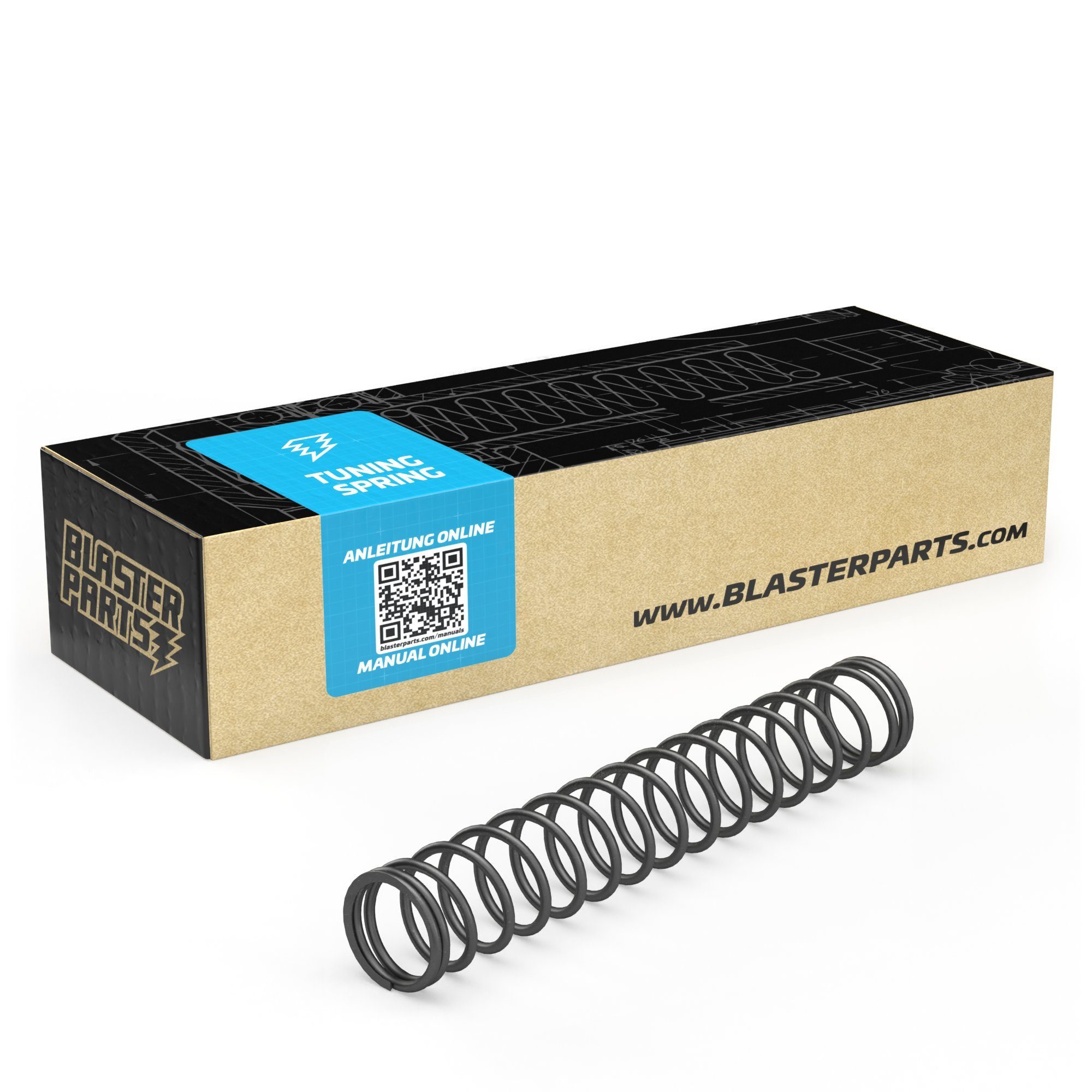 Blasterparts Blaster Tuning-Feder Tactical Range passend für CEDA, Mit der Tactical Range Tuning-Feder entlockt Ihr der CEDA wertvolle Me