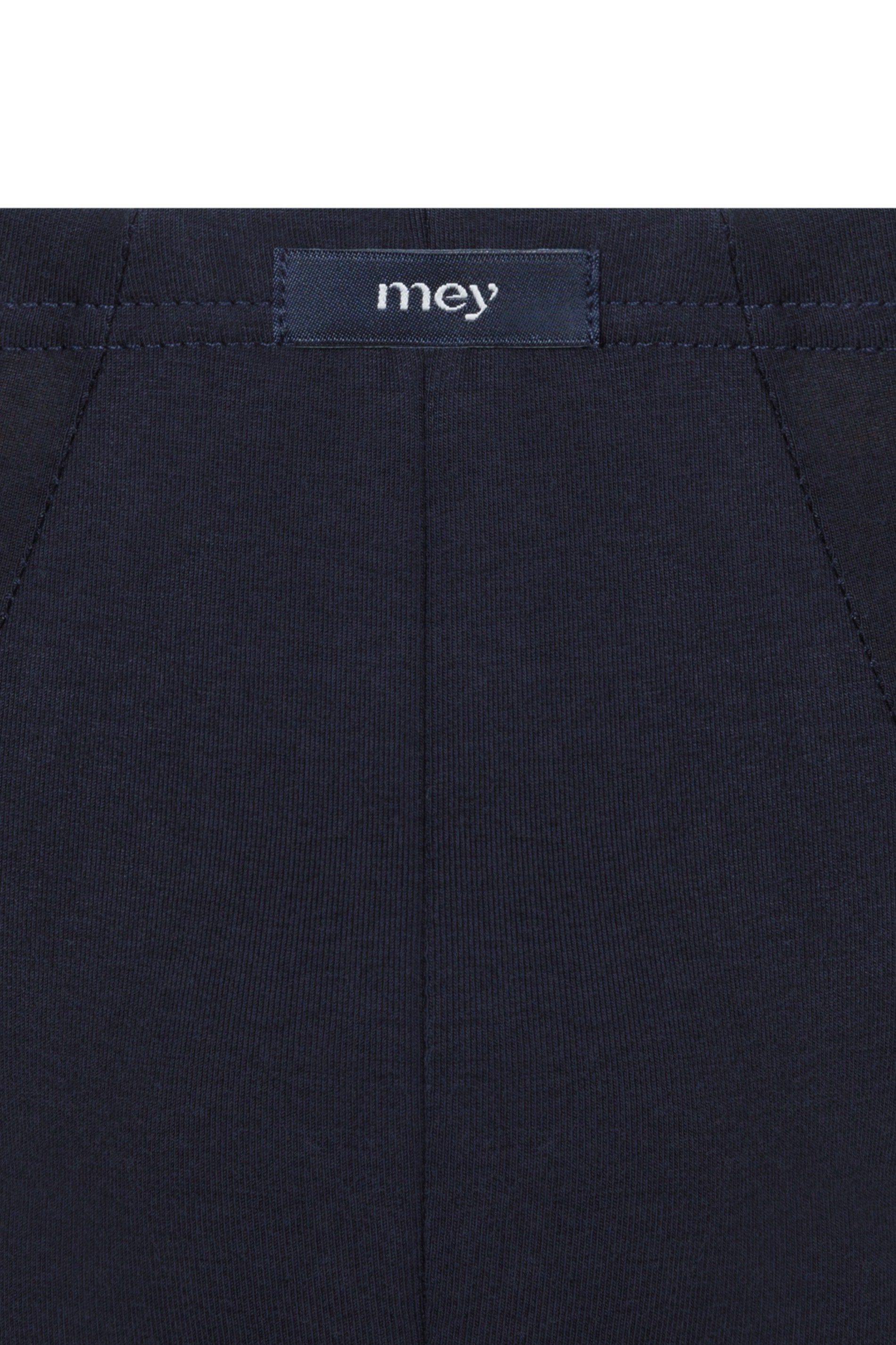 Mey Slip Serie Uni Beinabschlüsse Klassischer flache 2er-Pack) blue Jersey Sitz, (2-St., Beinausschnitt; hoher